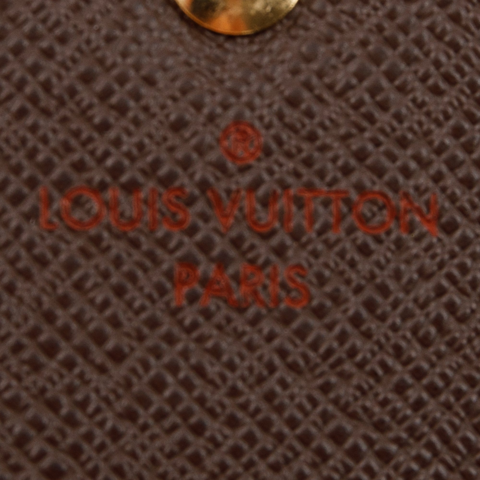 Louis Vuitton Damier Ebene Sarah Wallet