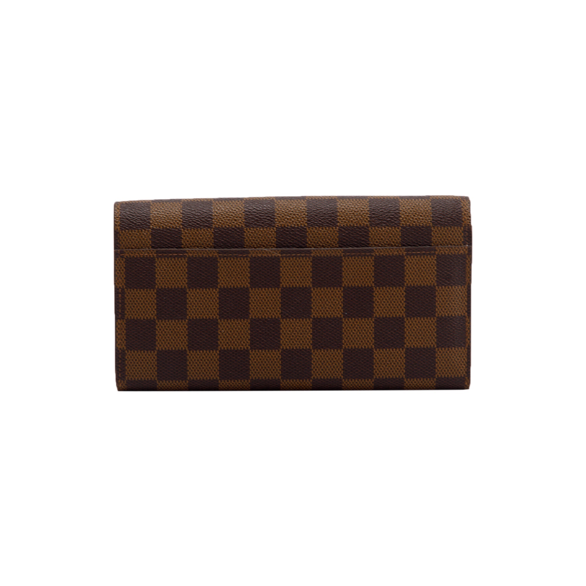 Louis Vuitton Damier Ebene Sarah Wallet w/ Box