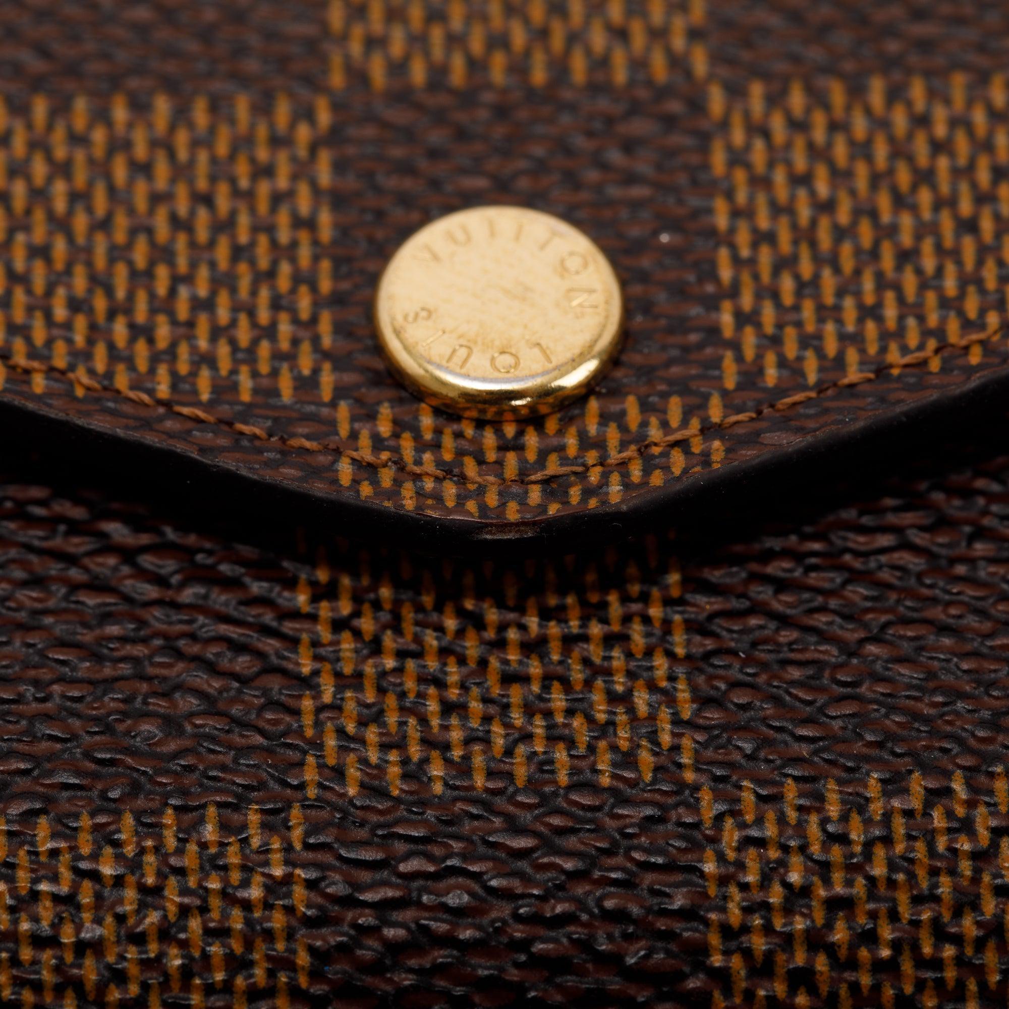 Louis Vuitton Damier Ebene Sarah Wallet w/ Box