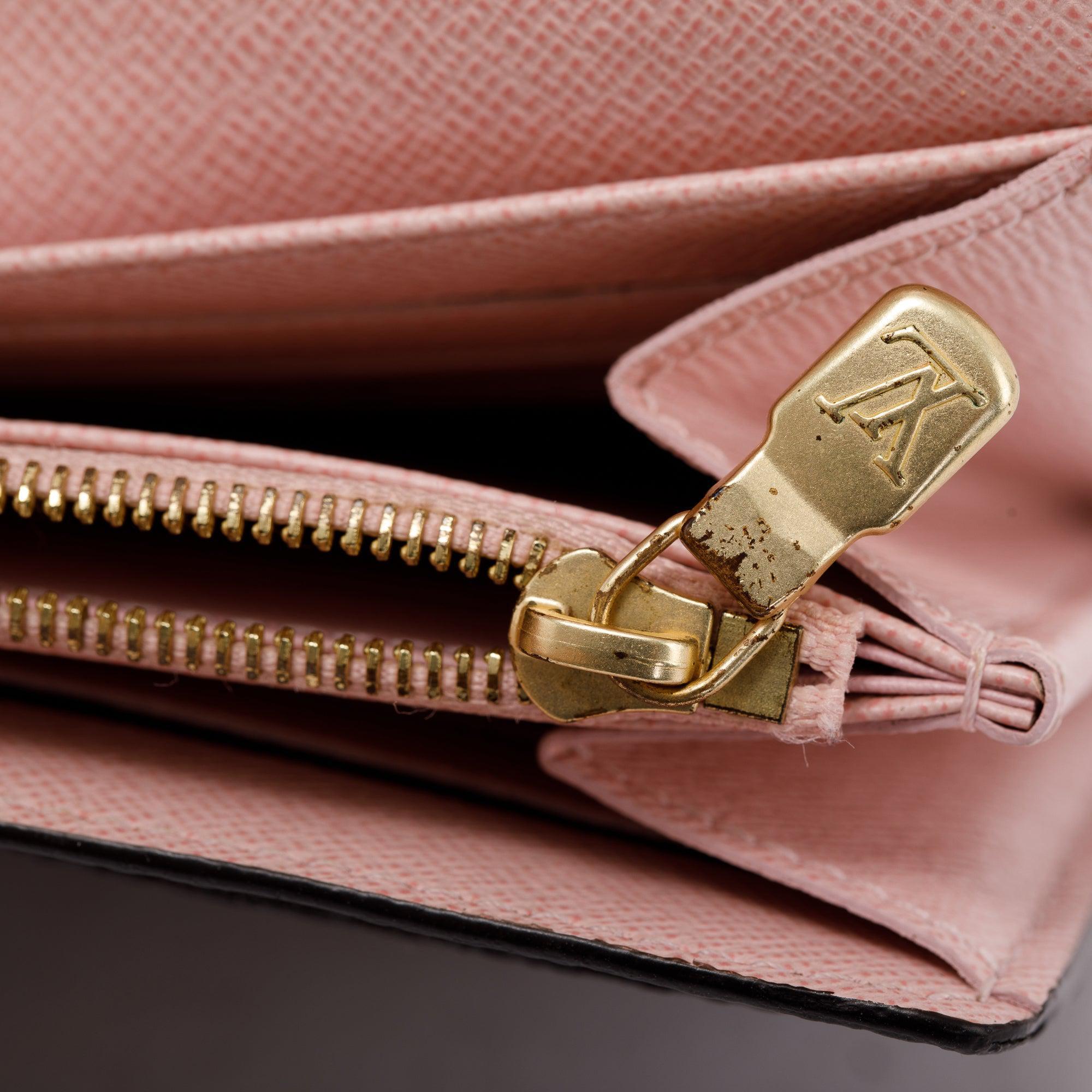 Louis Vuitton Damier Ebene Sarah Wallet w/ Box