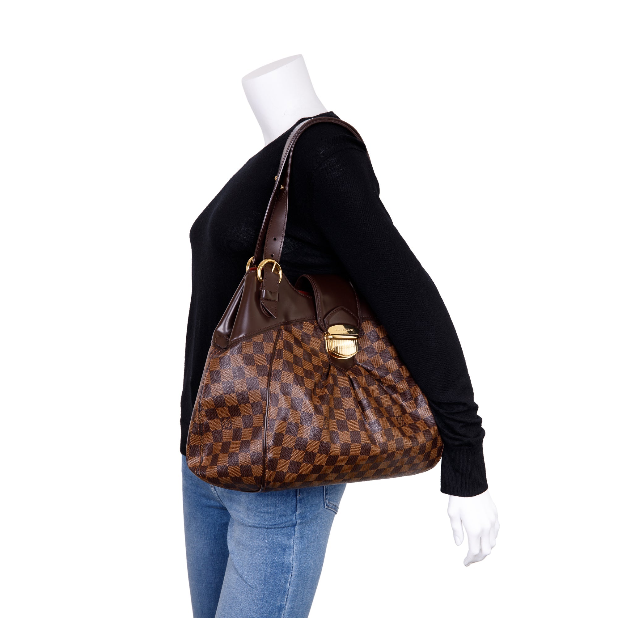 Louis Vuitton Damier Ebene Sistina GM