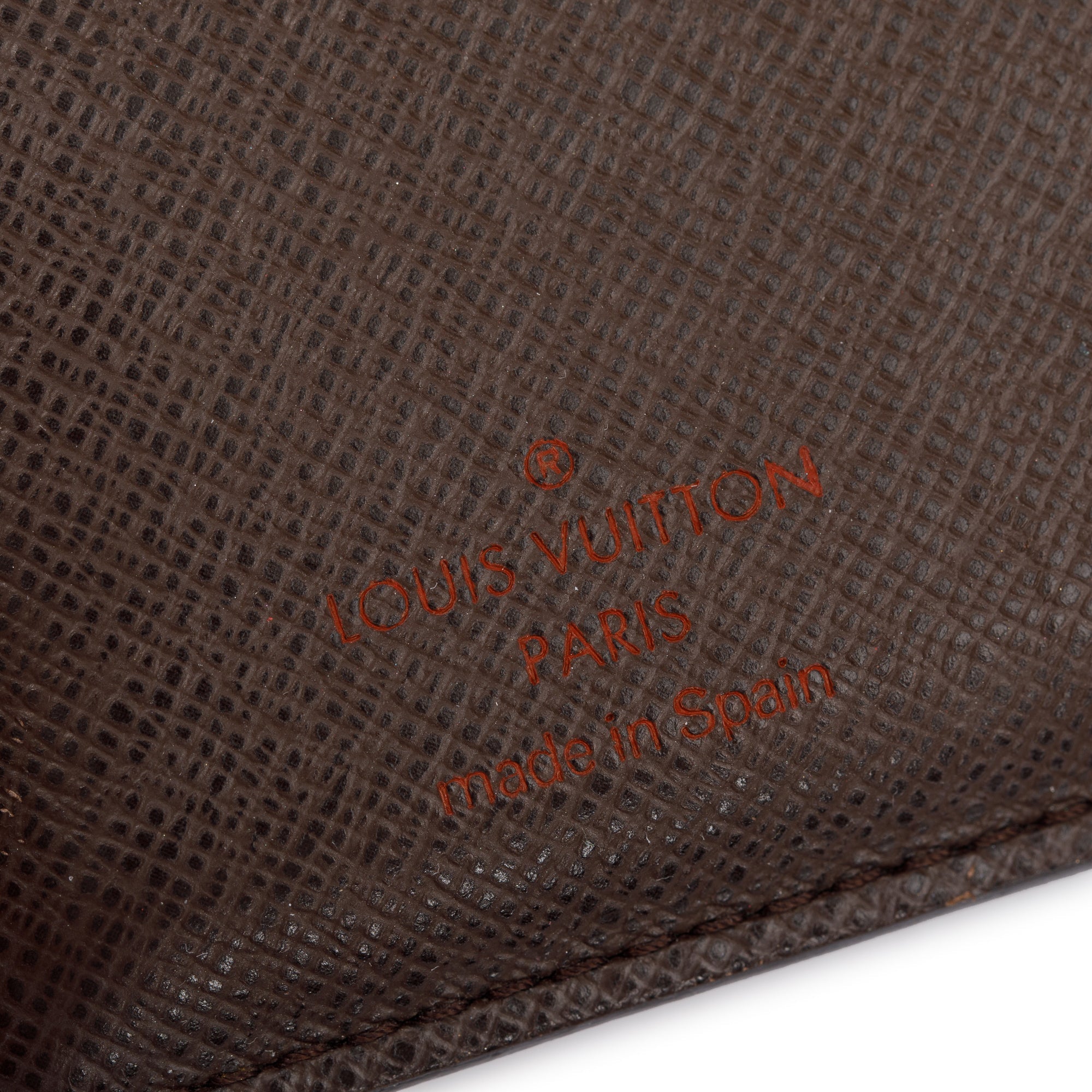 Louis Vuitton Damier Ebene Small Ring Agenda Cover