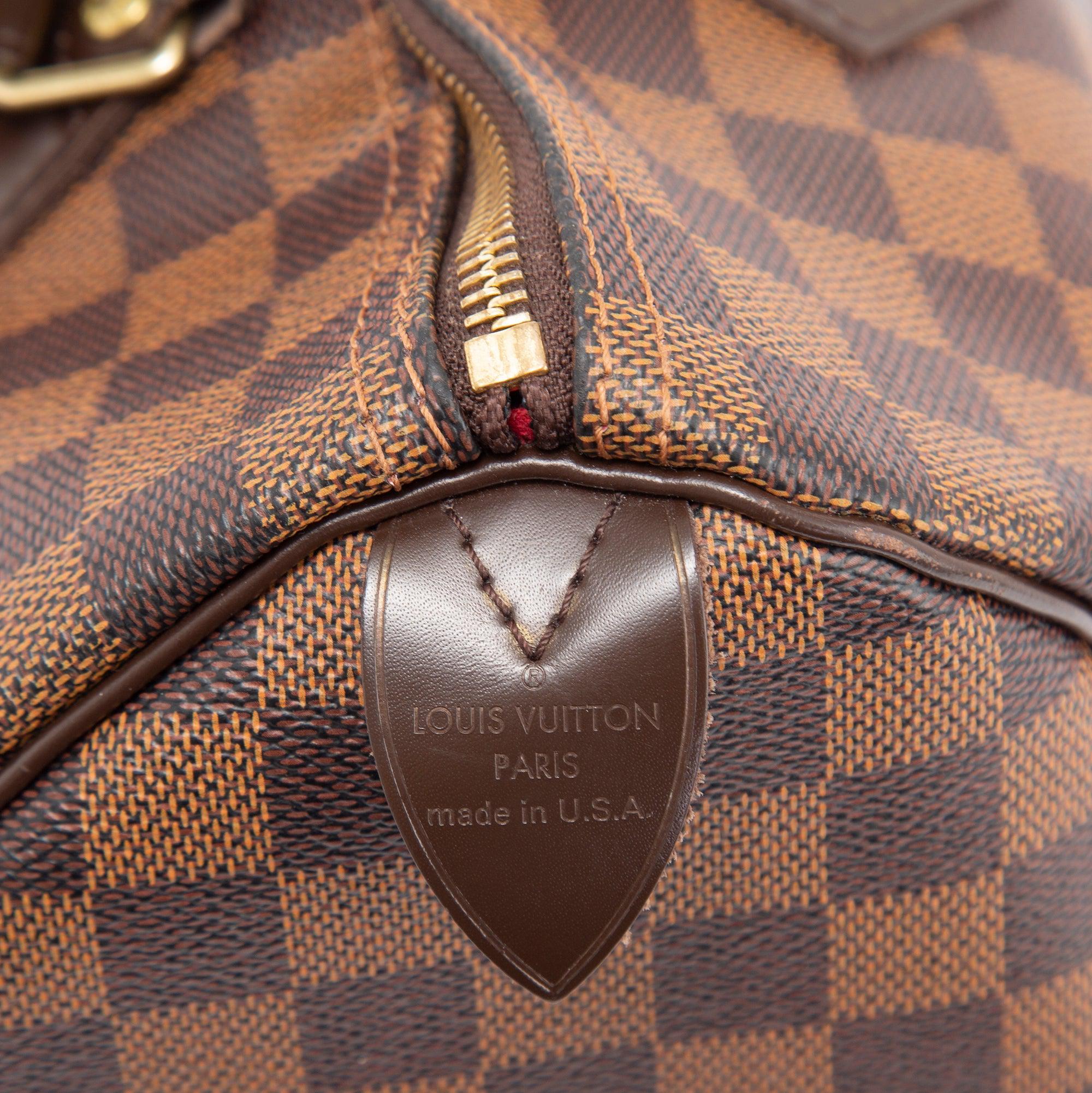 Louis Vuitton Damier Ebene Speedy 30