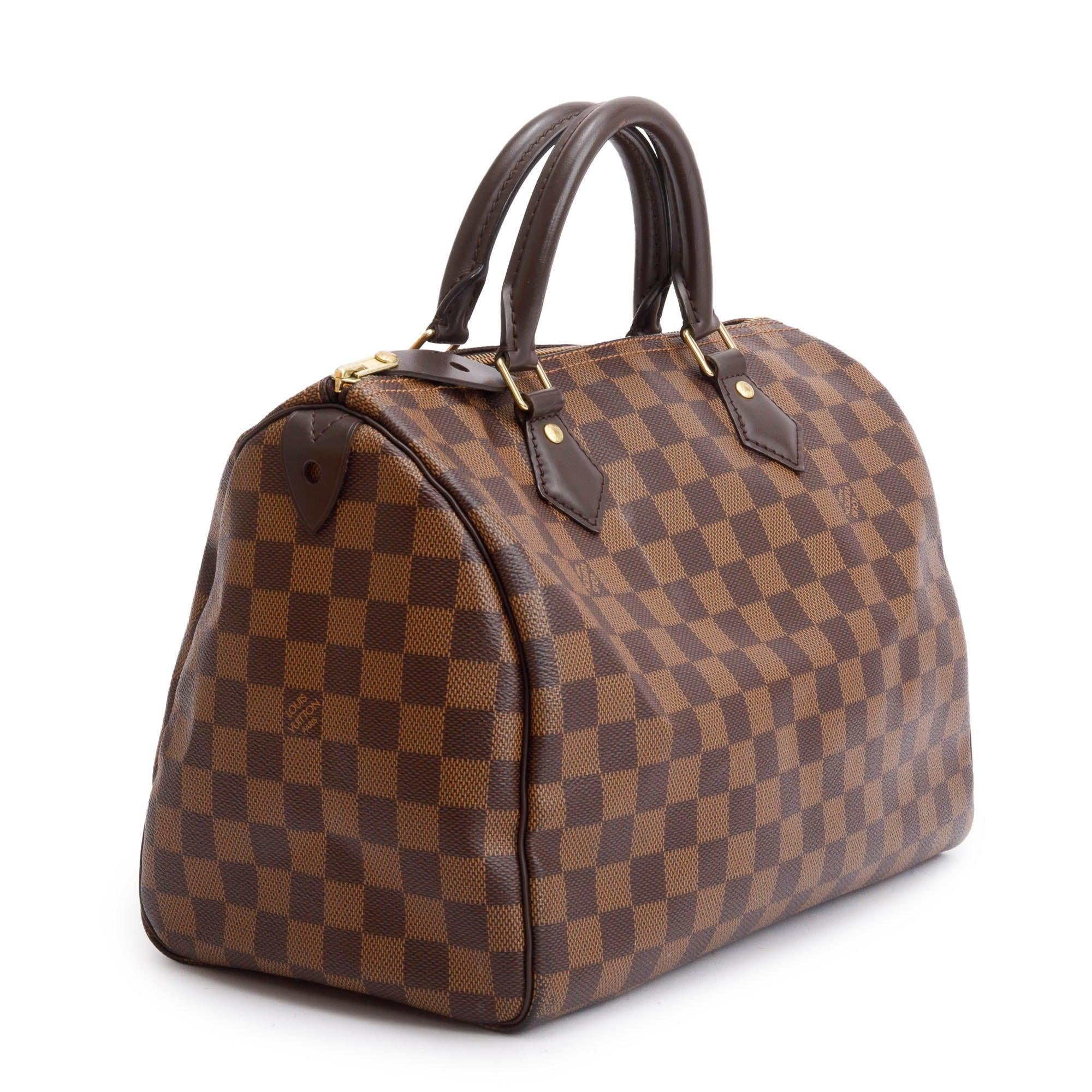 Louis Vuitton Damier Ebene Speedy 30 w/ Box