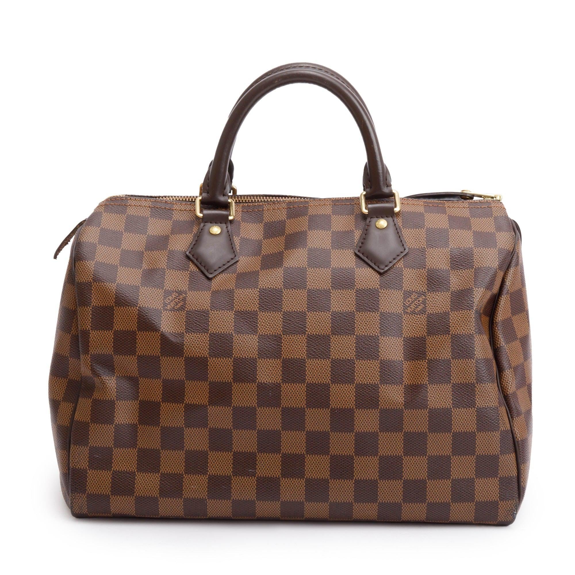Louis Vuitton Damier Ebene Speedy 30 w/ Box