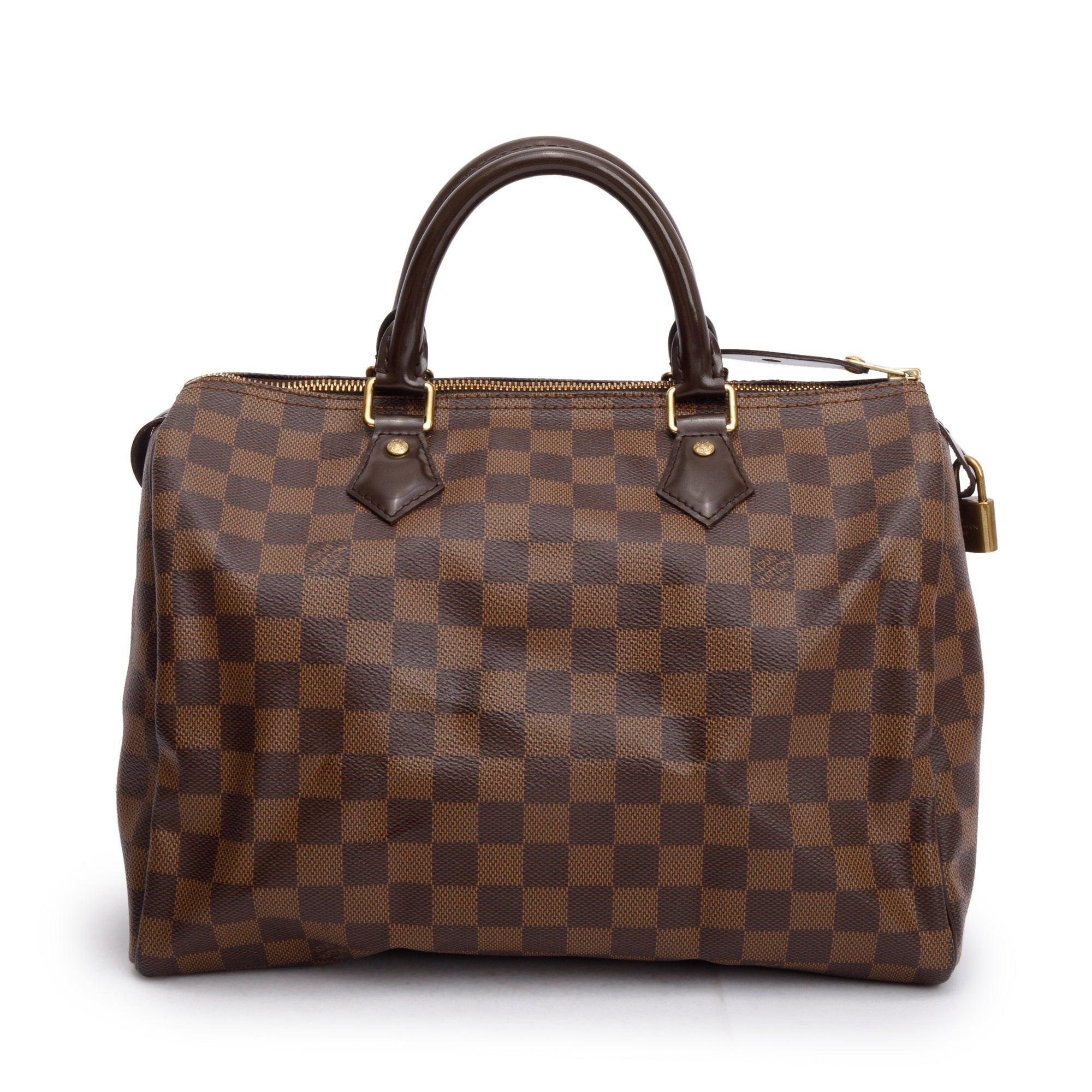 Louis Vuitton Damier Ebene Speedy 30 w/ Box