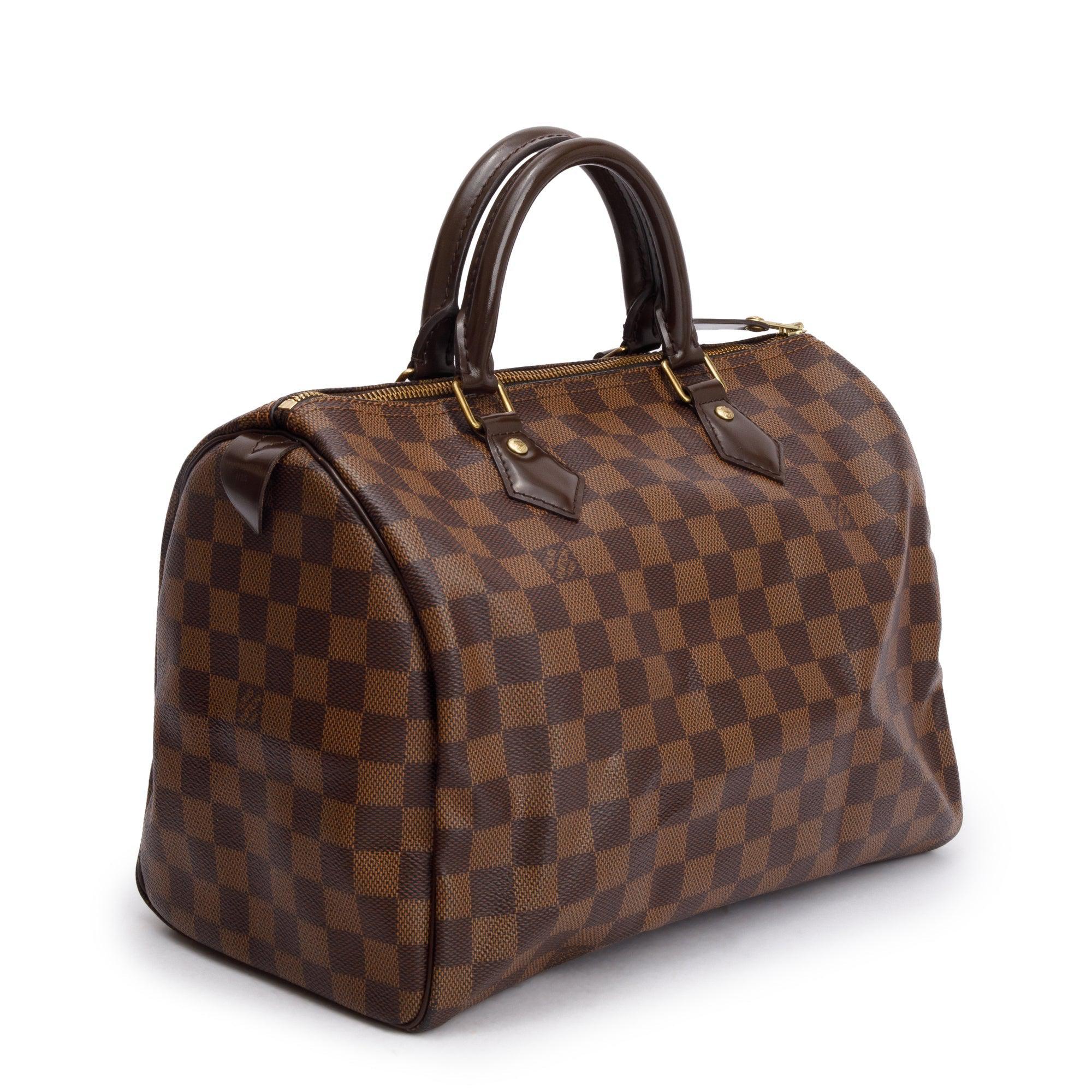 Louis Vuitton Damier Ebene Speedy 30 w/ Box