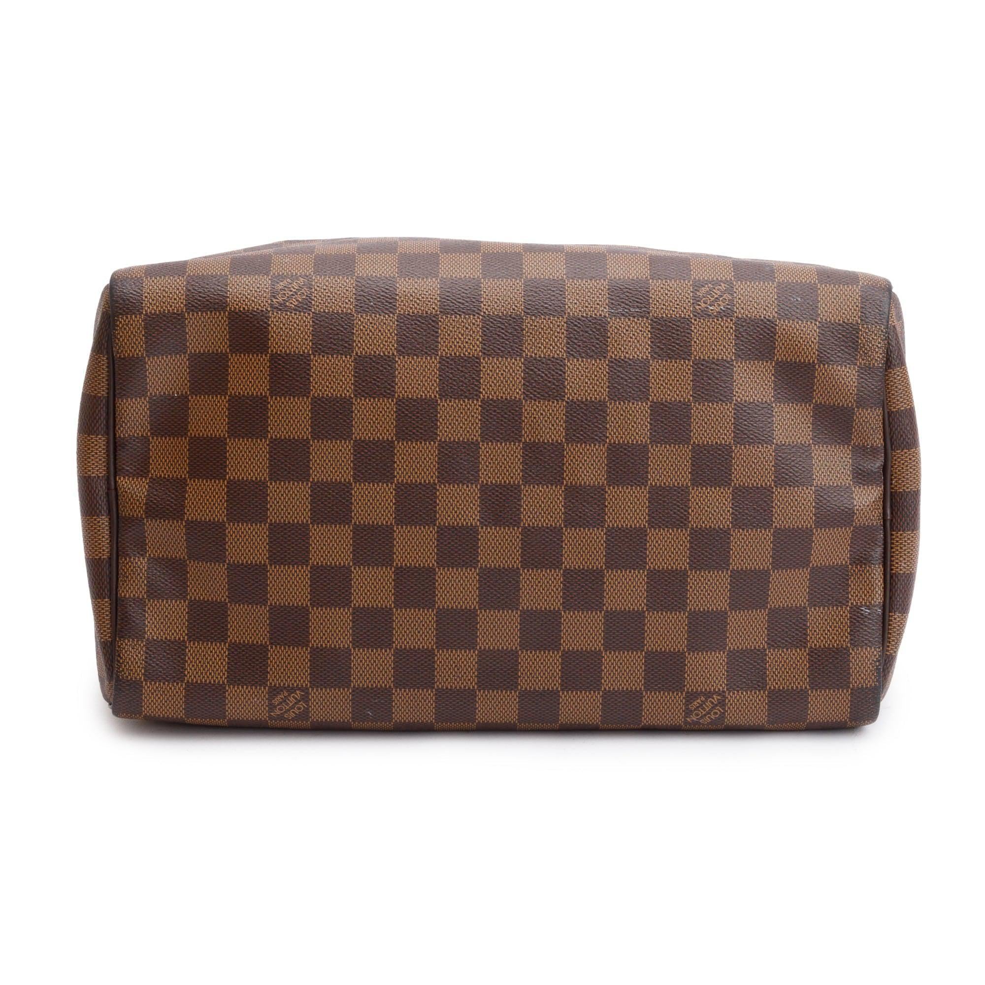 Louis Vuitton Damier Ebene Speedy 30 w/ Box