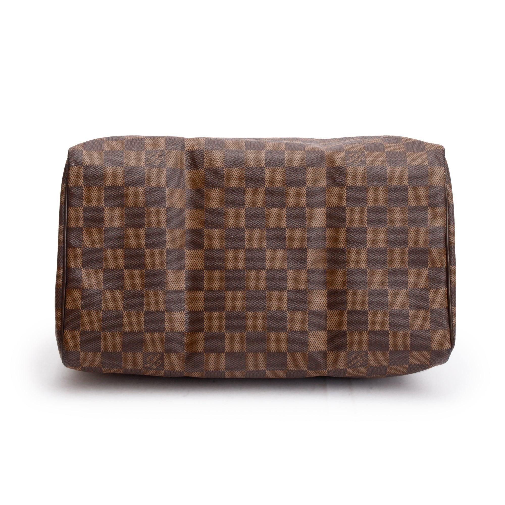 Louis Vuitton Damier Ebene Speedy 30 w/ Box