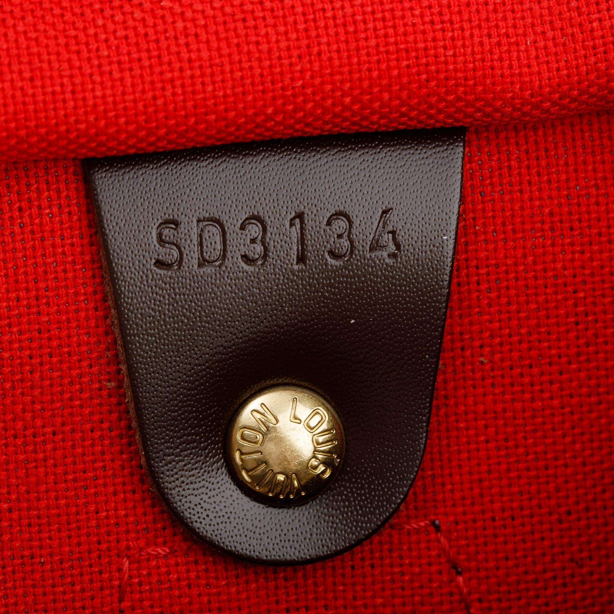 Louis Vuitton Damier Ebene Speedy 30 w/ Box