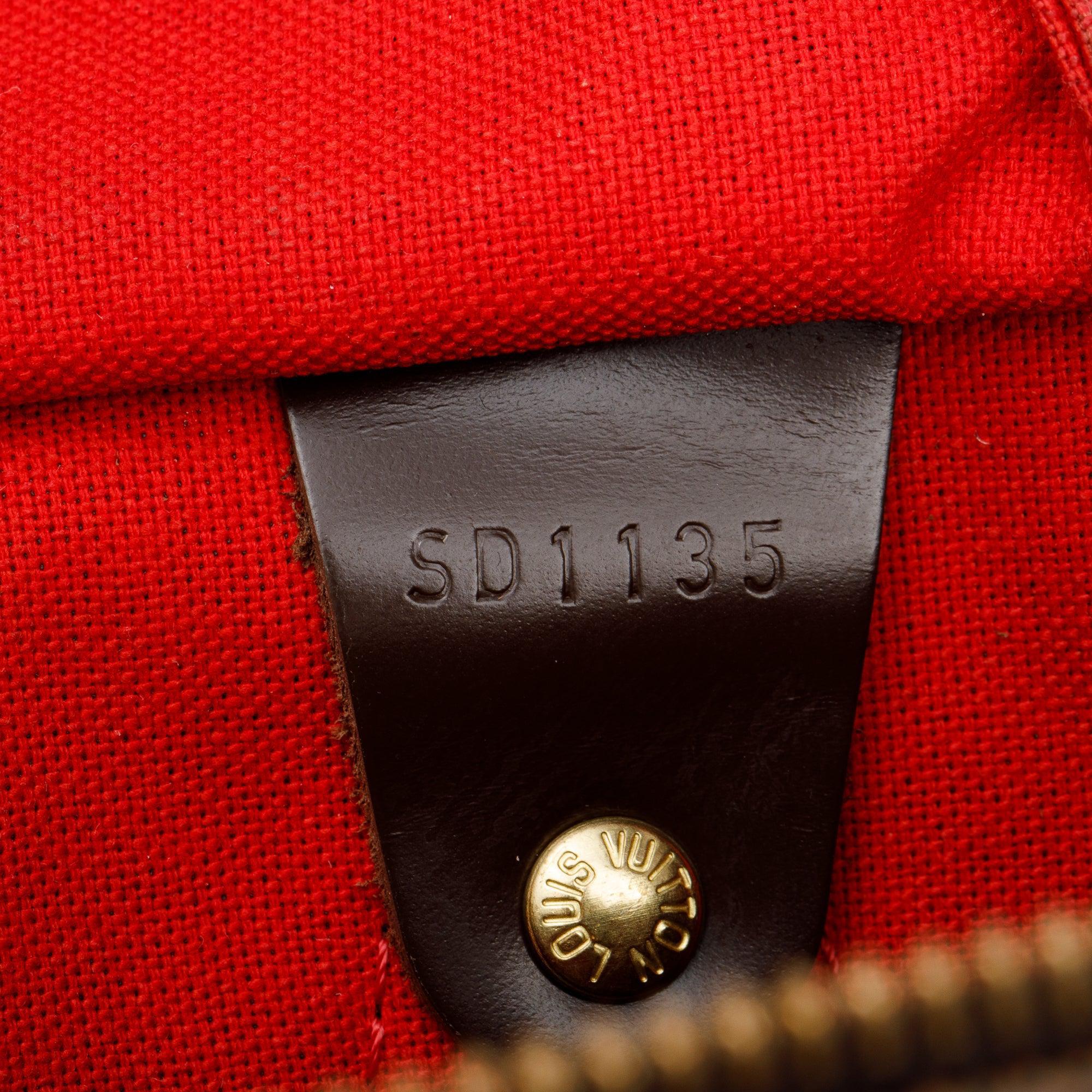 Louis Vuitton Damier Ebene Speedy 30 w/ Box