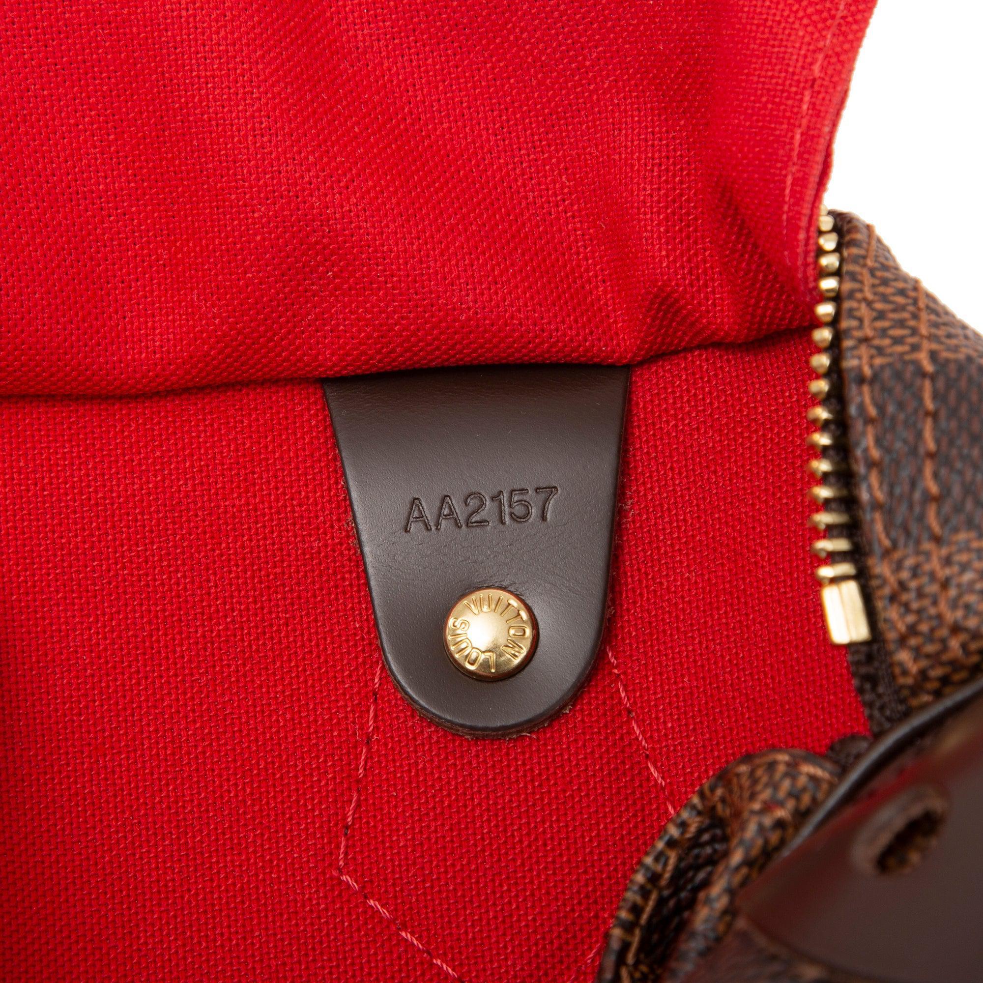 Louis Vuitton Damier Ebene Speedy 30 w/ Box