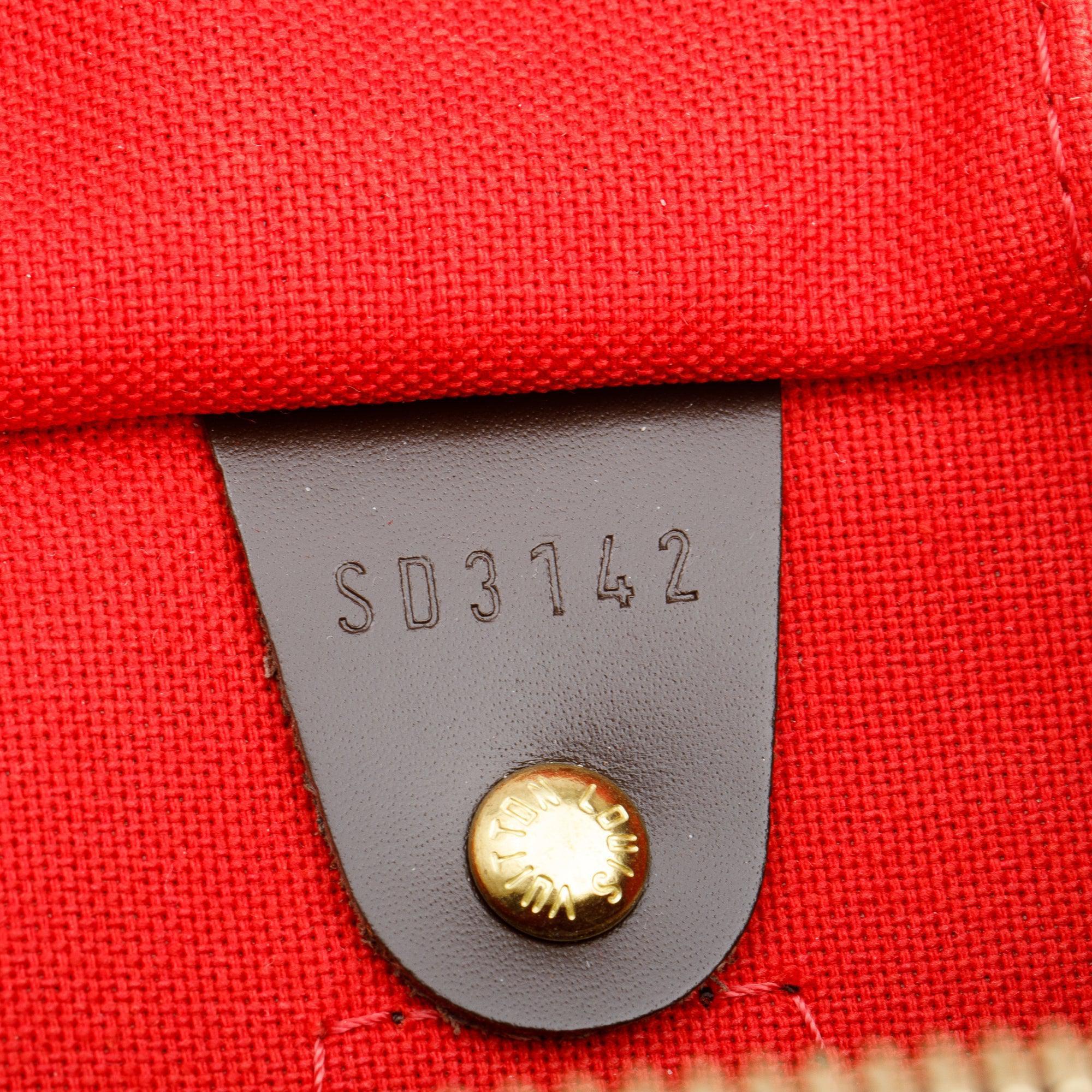 Louis Vuitton Damier Ebene Speedy 35