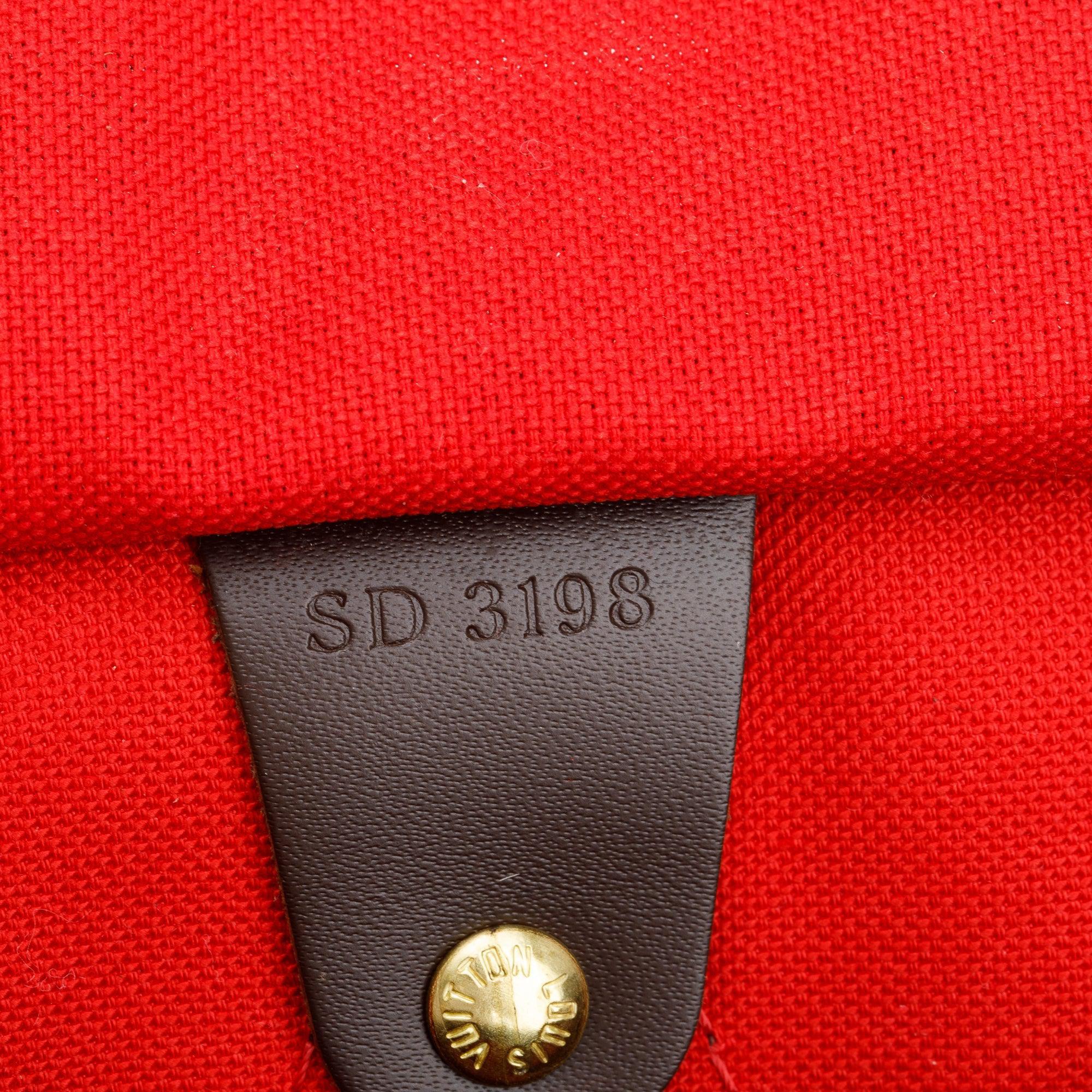 Louis Vuitton Damier Ebene Speedy 35