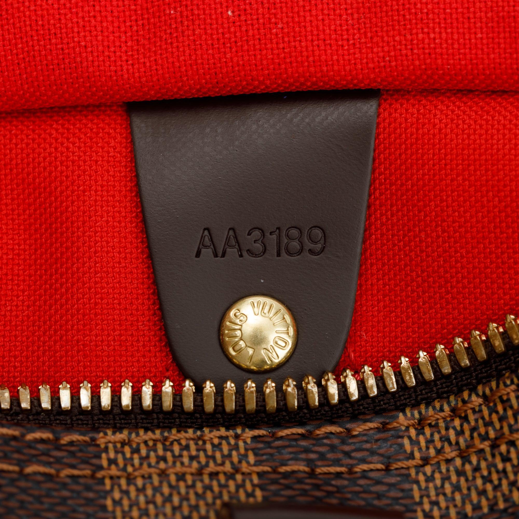 Louis Vuitton Damier Ebene Speedy Bandouliere 30 w/ Strap