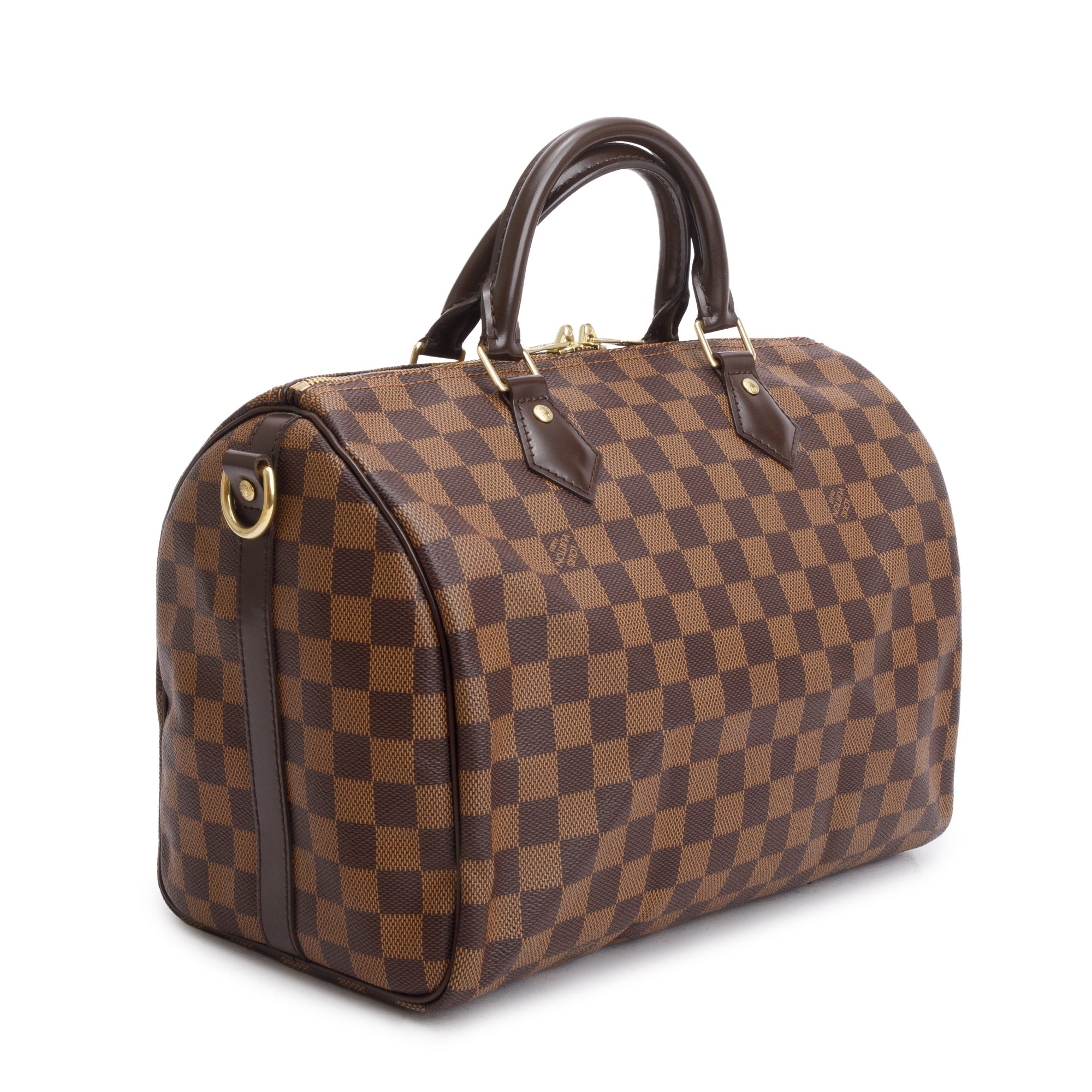 Louis Vuitton Damier Ebene Speedy Bandouliere 30 w/ Strap