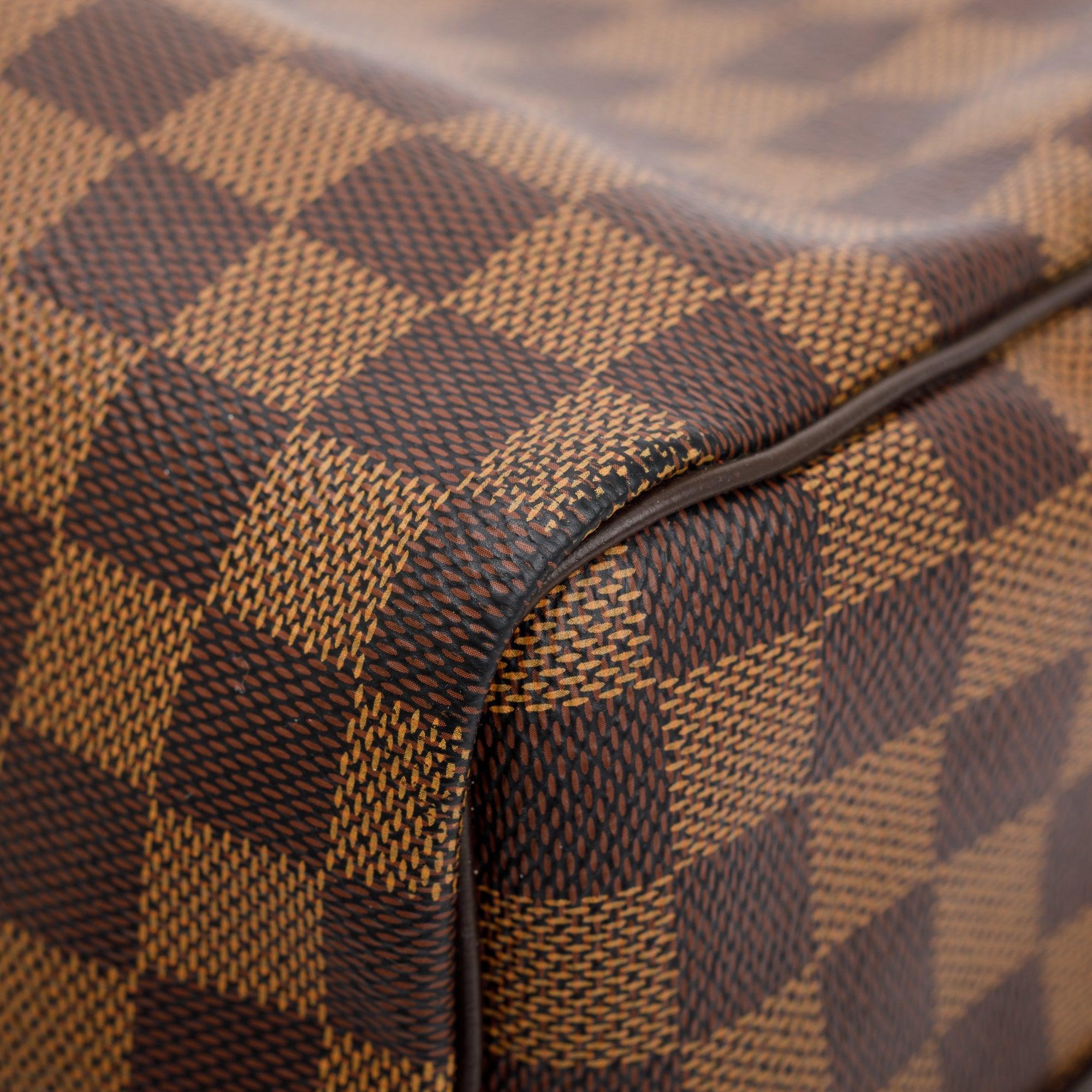 Louis Vuitton Damier Ebene Speedy Bandouliere 30 w/ Strap