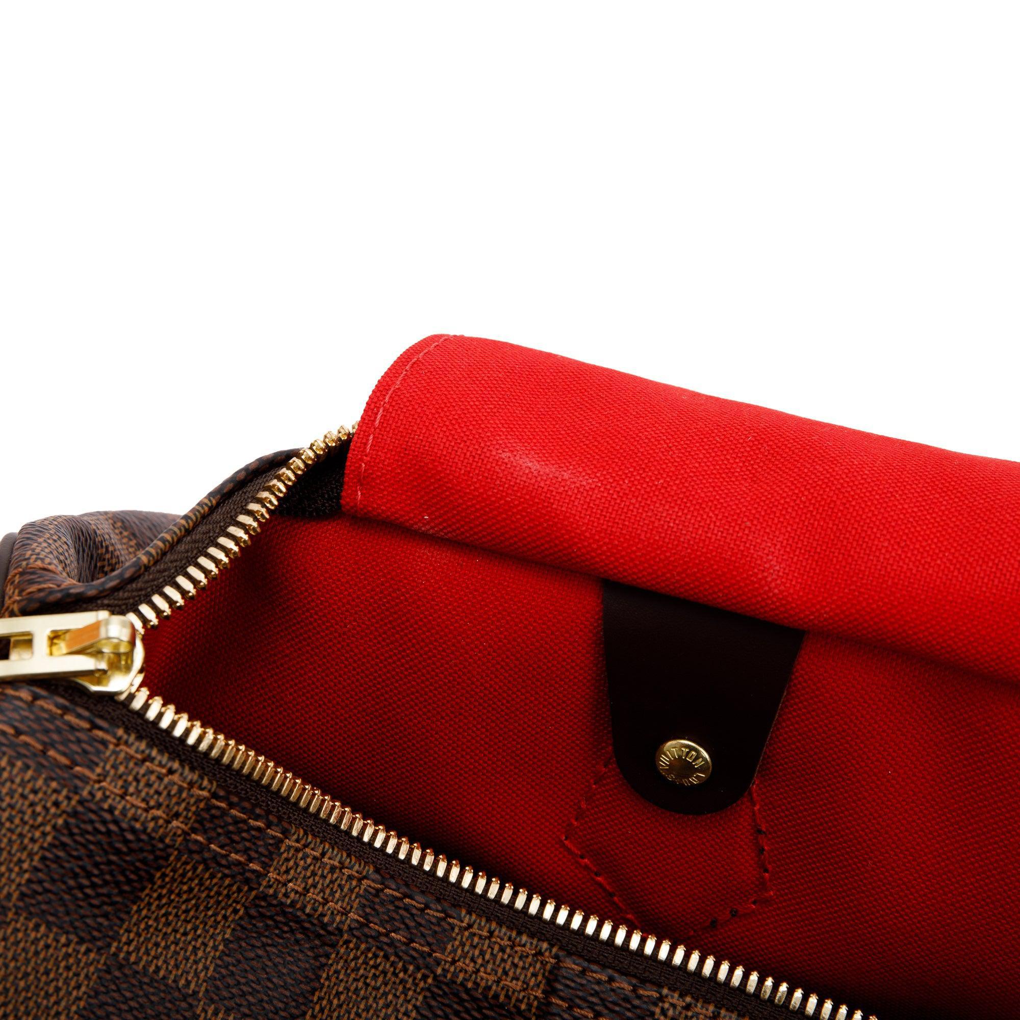 Louis Vuitton Damier Ebene Speedy Bandouliere 35 w/ Box