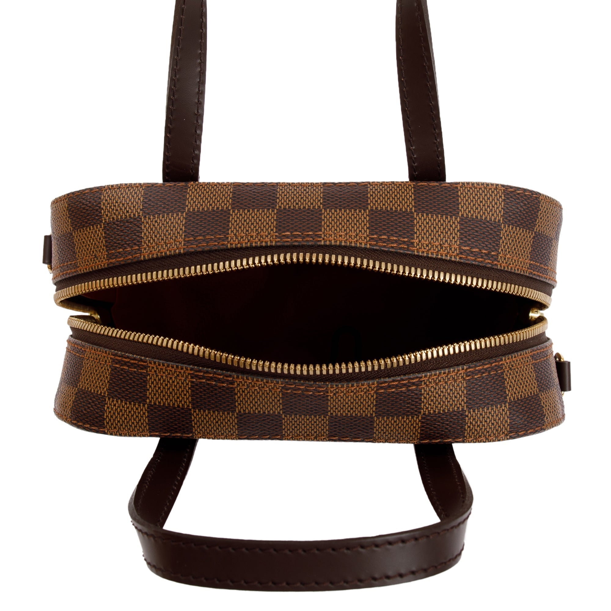 Louis Vuitton Damier Ebene Spontini Bag w/ Strap & Box
