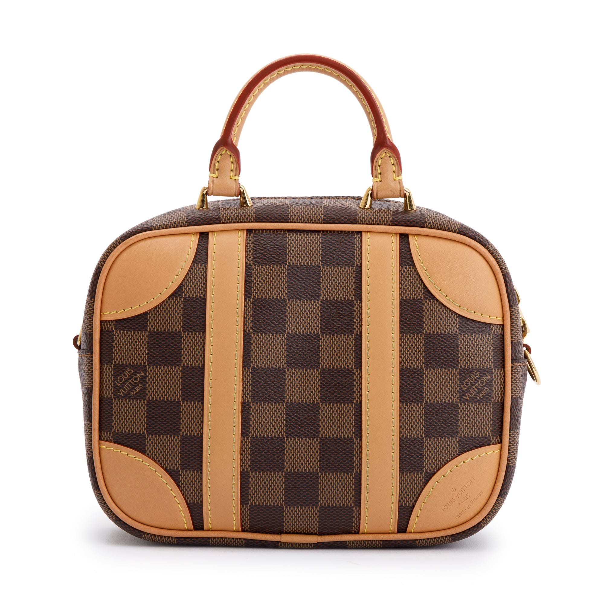 Louis Vuitton Damier Ebene Valisette Souple BB w/ Strap