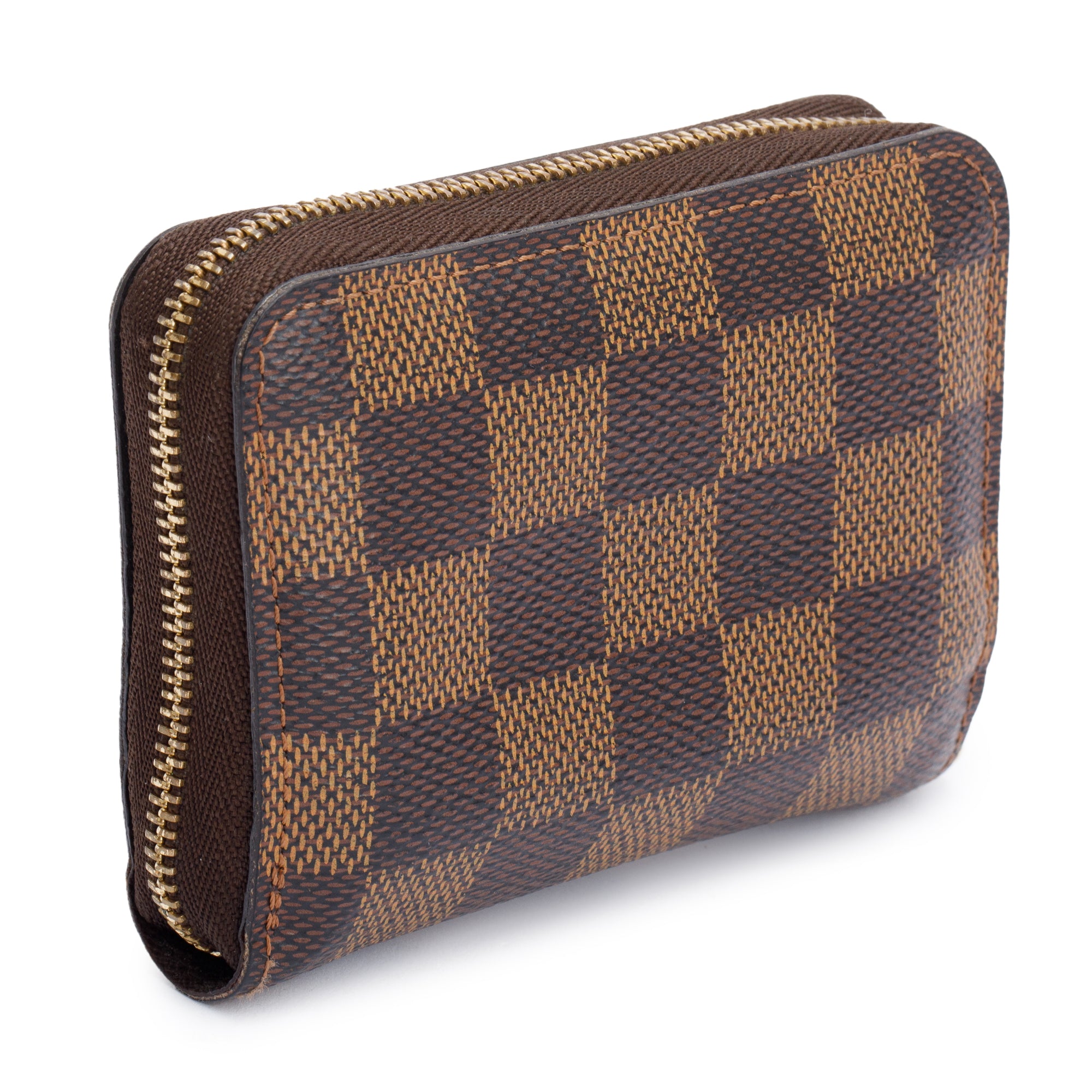Louis Vuitton Damier Ebene Zippy Coin Purse w/ Box