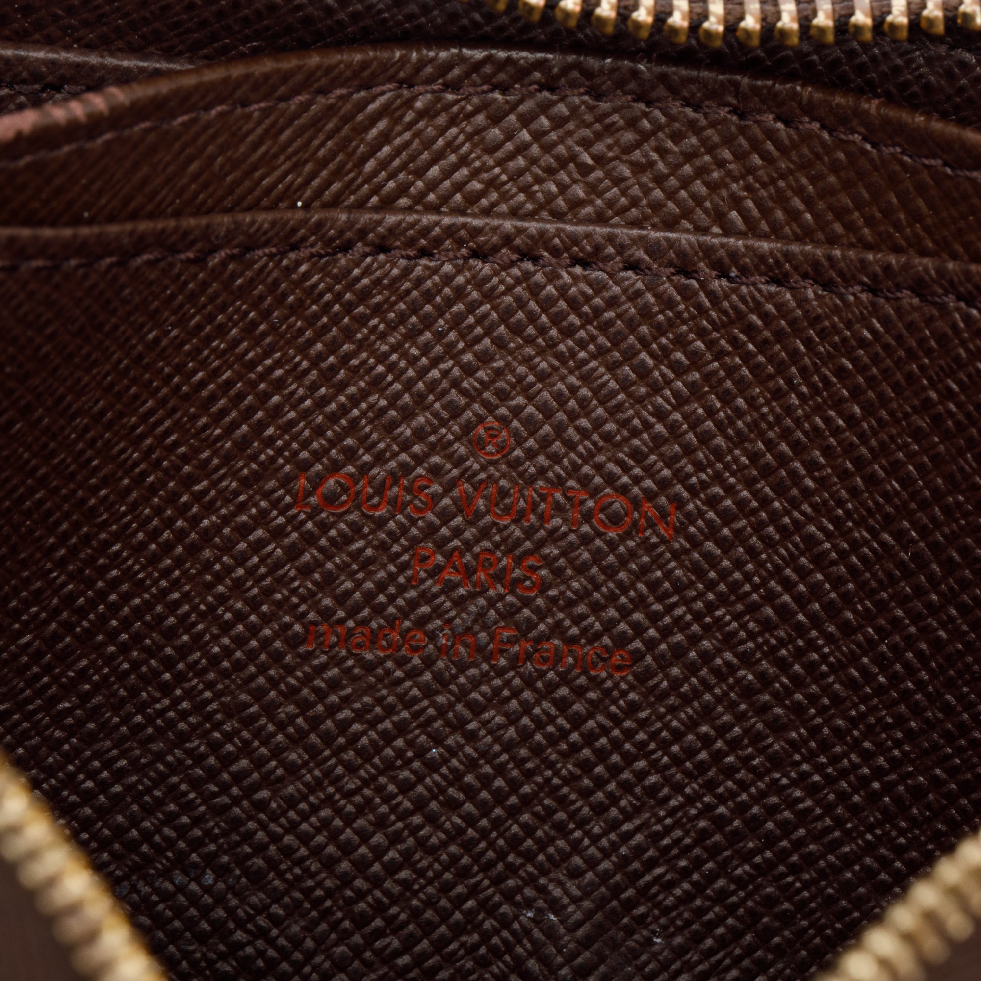 Louis Vuitton Damier Ebene Zippy Coin Purse w/ Box