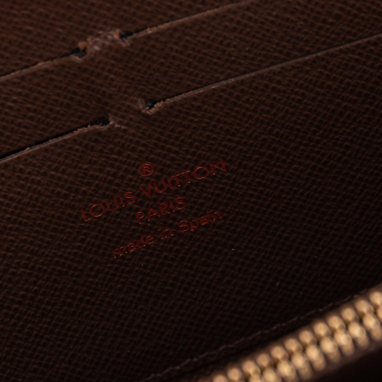 Louis Vuitton Damier Ebene Zippy Wallet