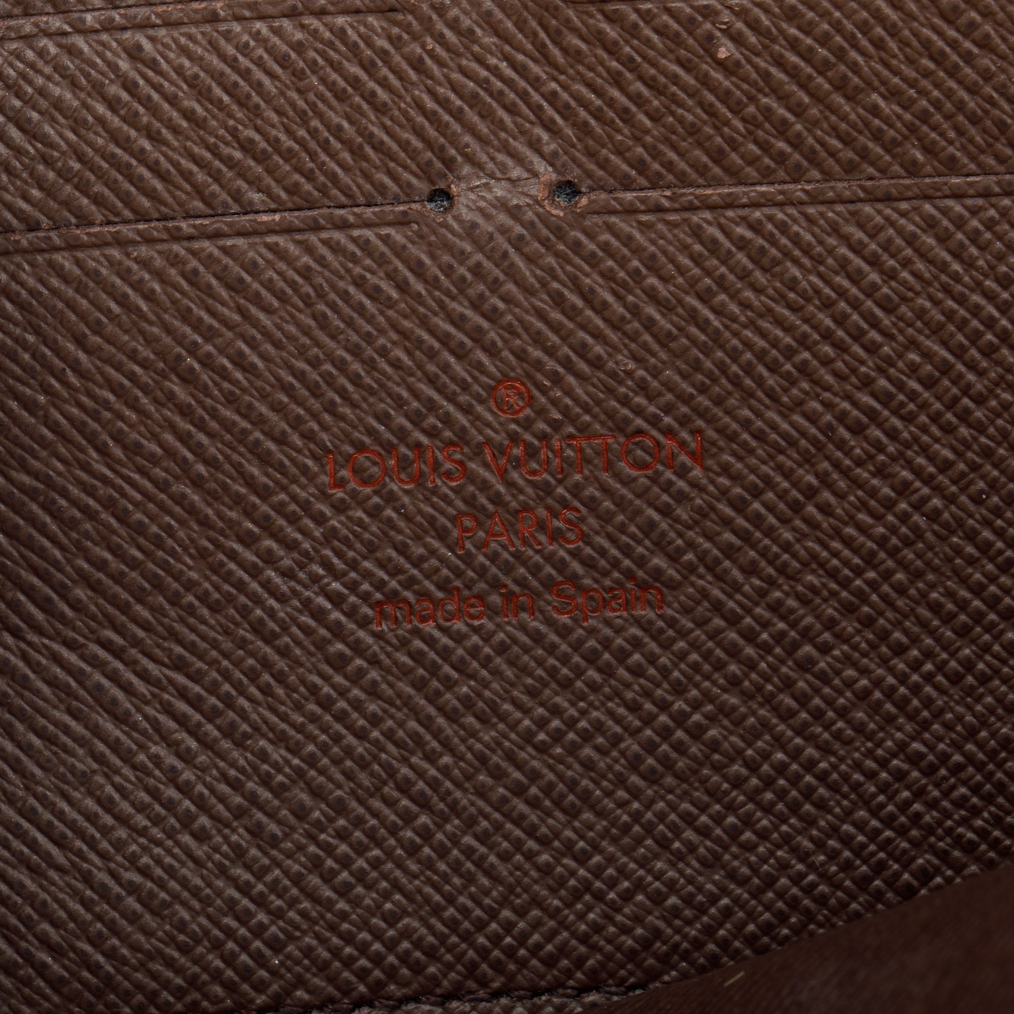 Louis Vuitton Damier Ebene Zippy Wallet