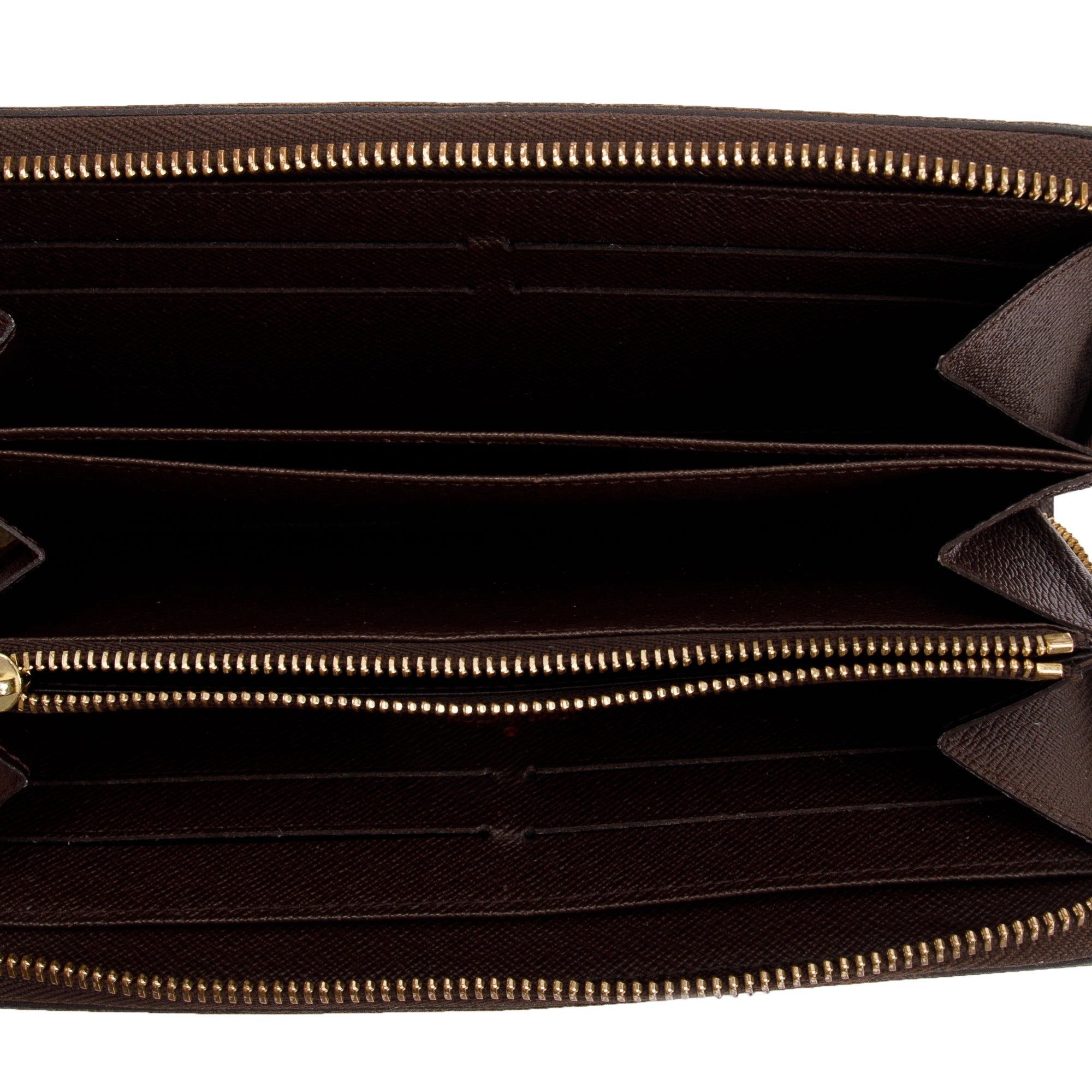 Louis Vuitton Damier Ebene Zippy Wallet w/ Box