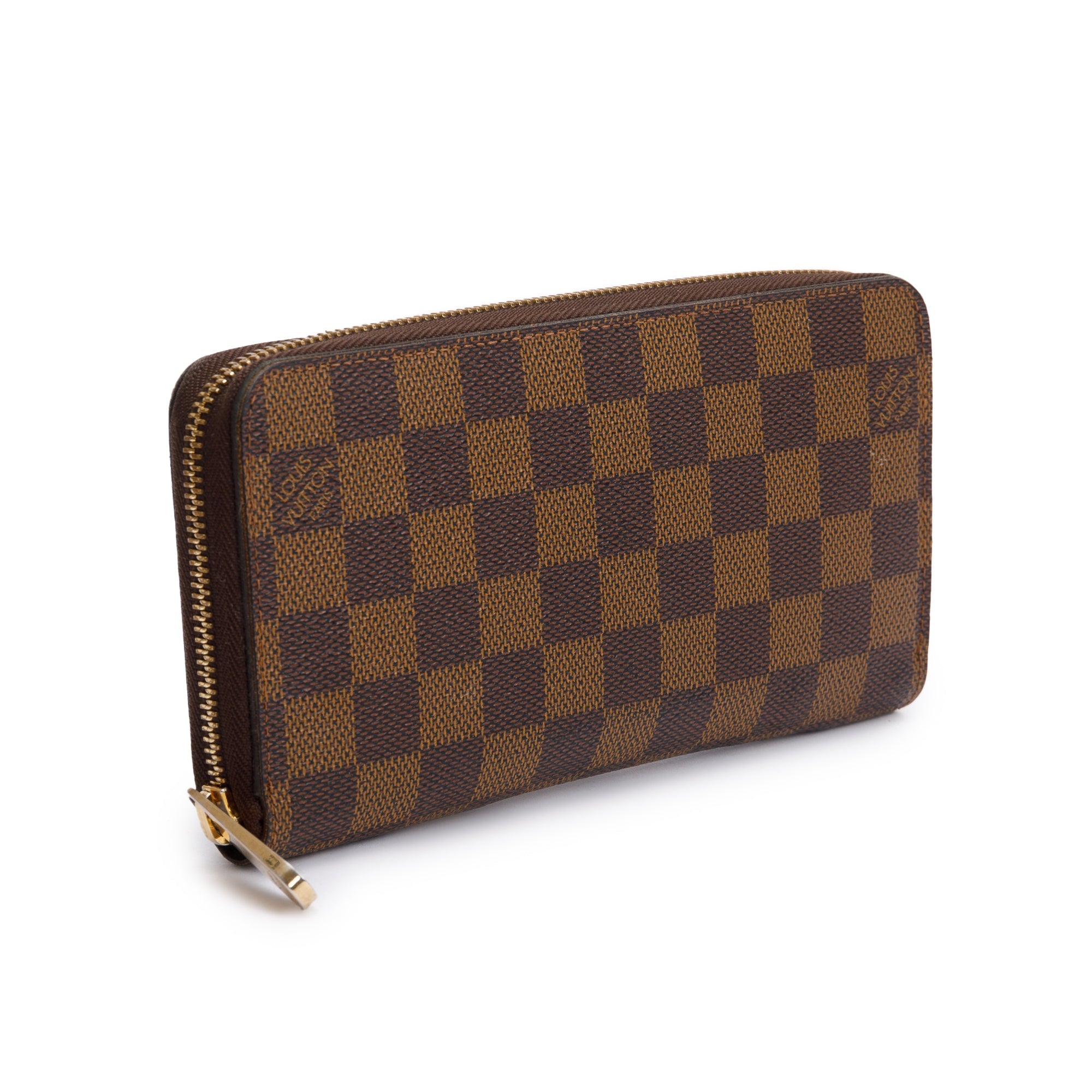 Louis Vuitton Damier Ebene Zippy Wallet w/ Box