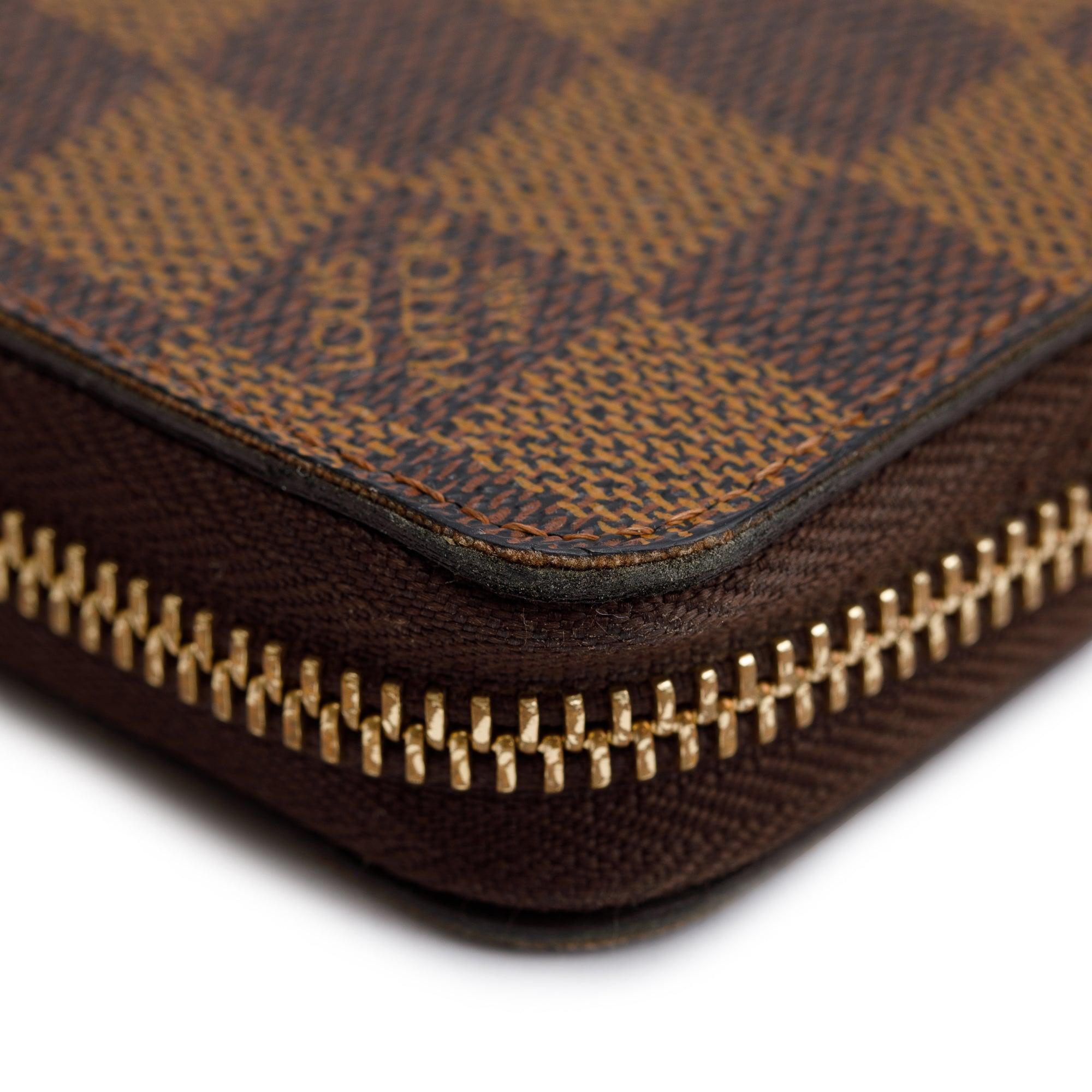 Louis Vuitton Damier Ebene Zippy Wallet w/ Box