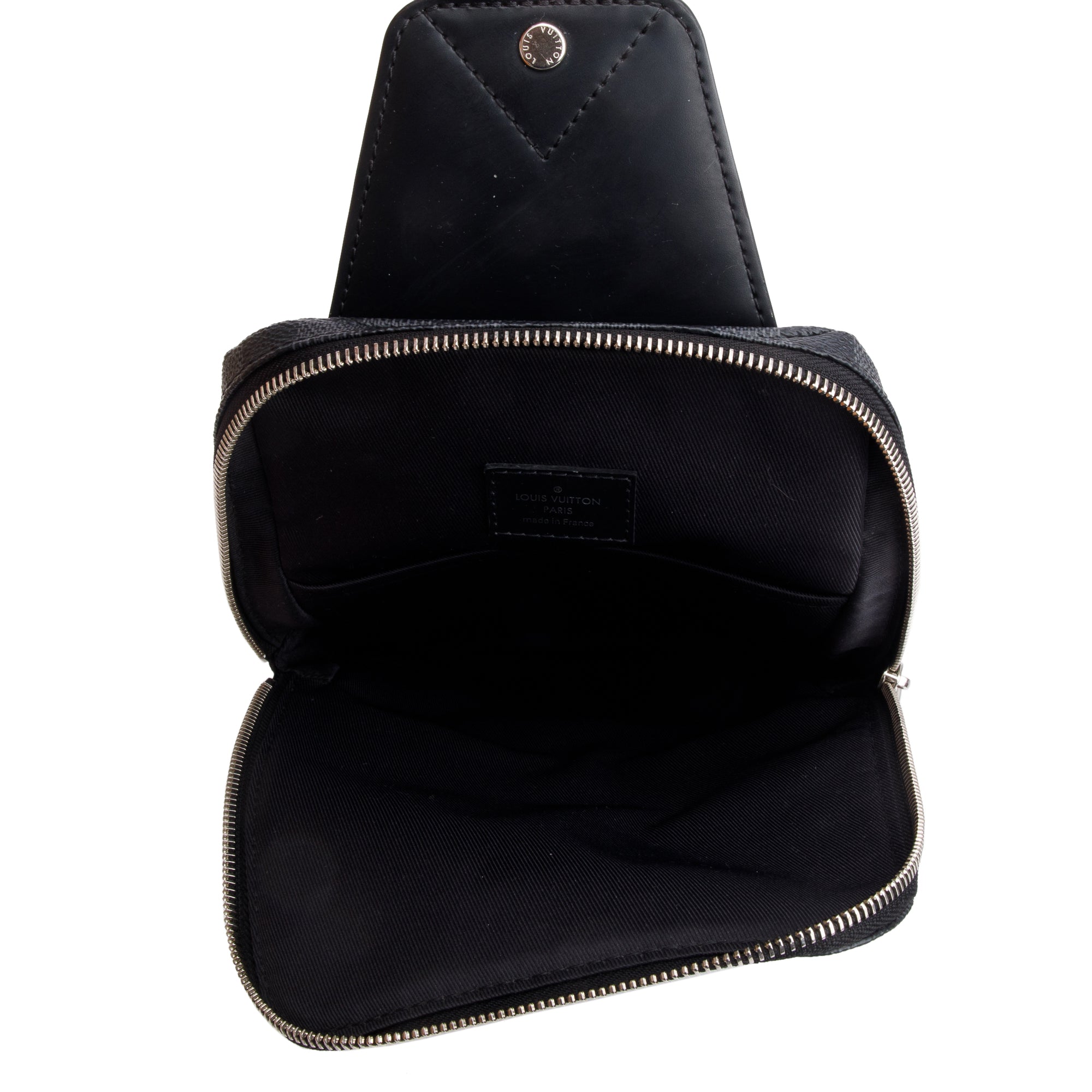 Louis Vuitton Damier Graphite Avenue Sling Bag w/ Box