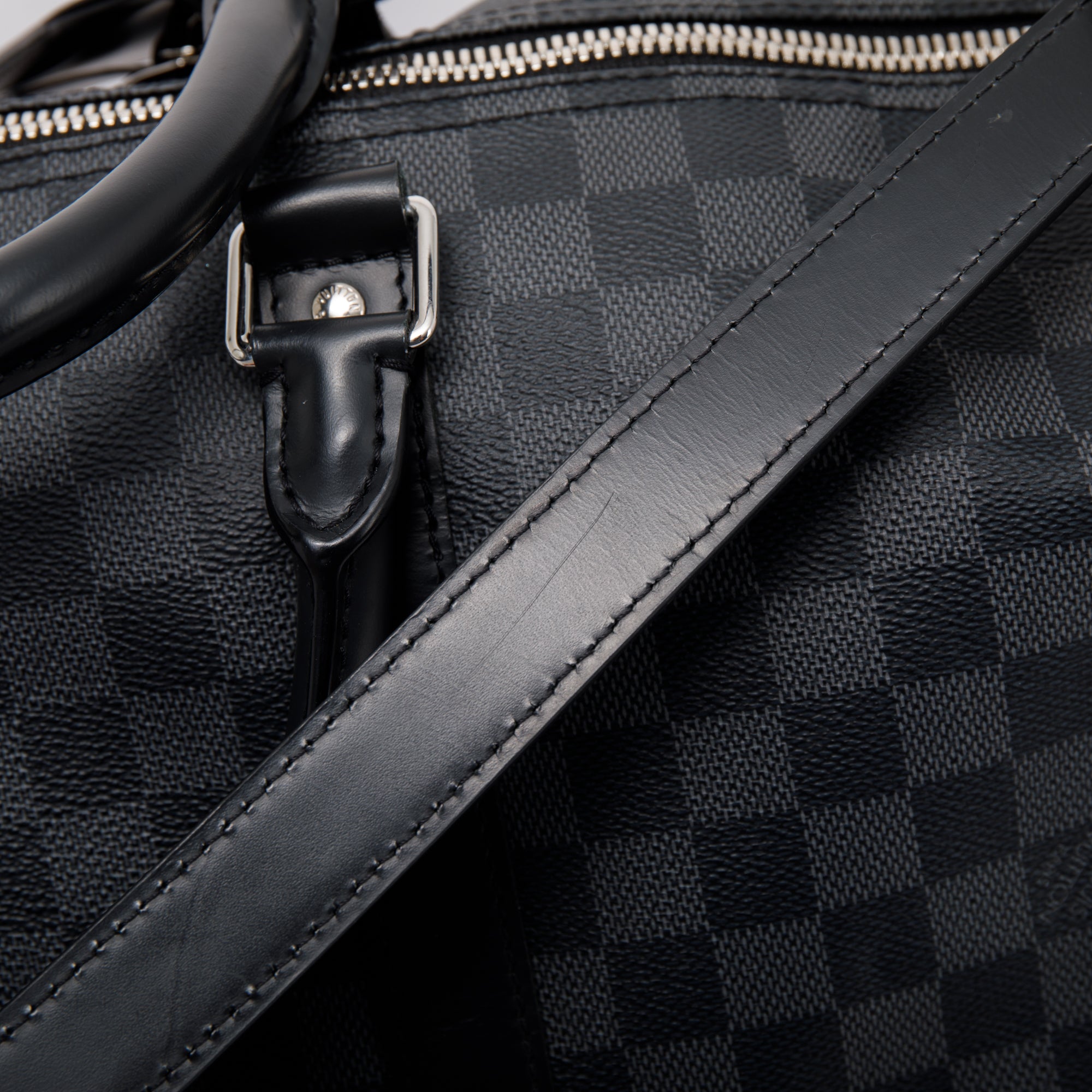 Louis Vuitton Damier Graphite Keepall Bandouliere 55