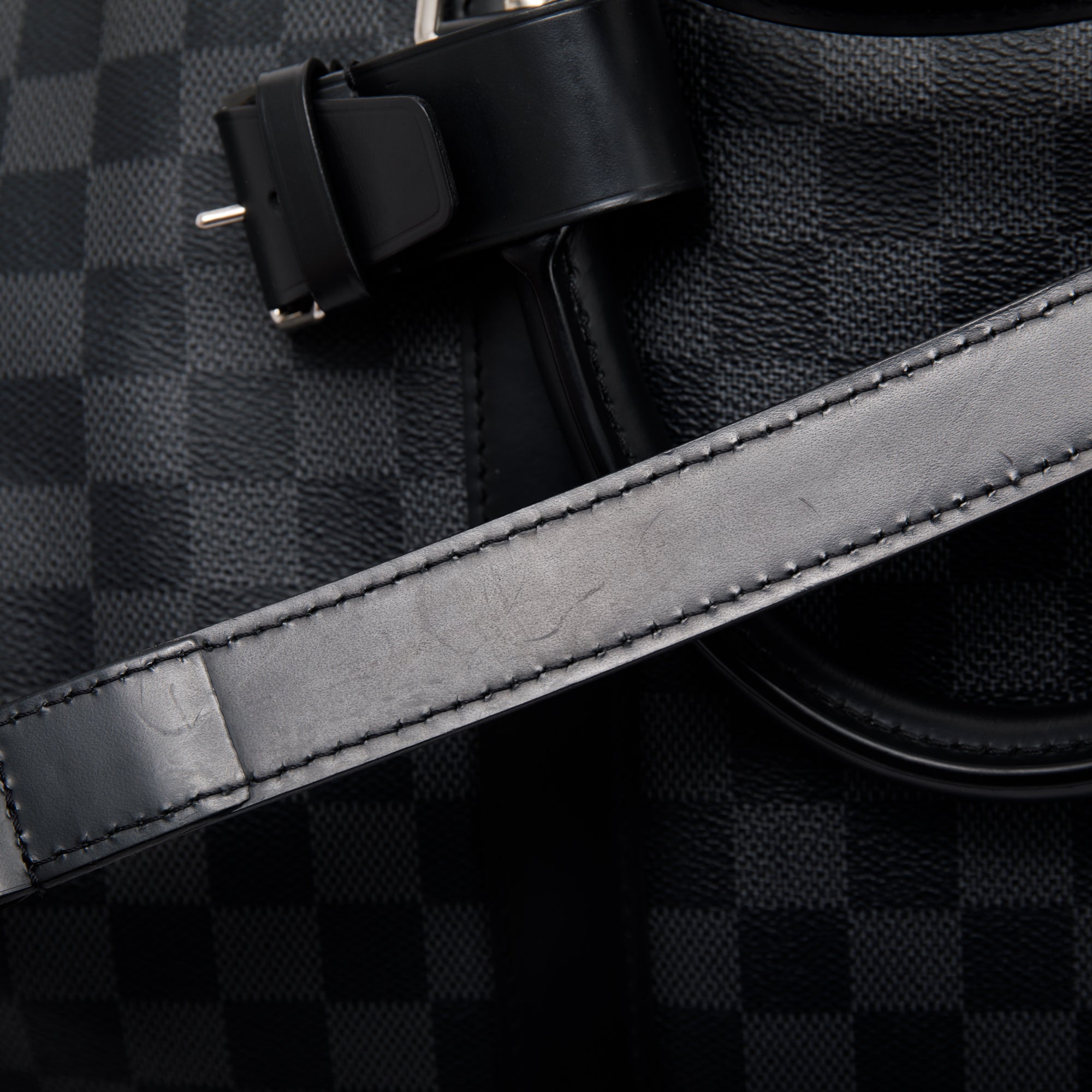 Louis Vuitton Damier Graphite Keepall Bandouliere 55