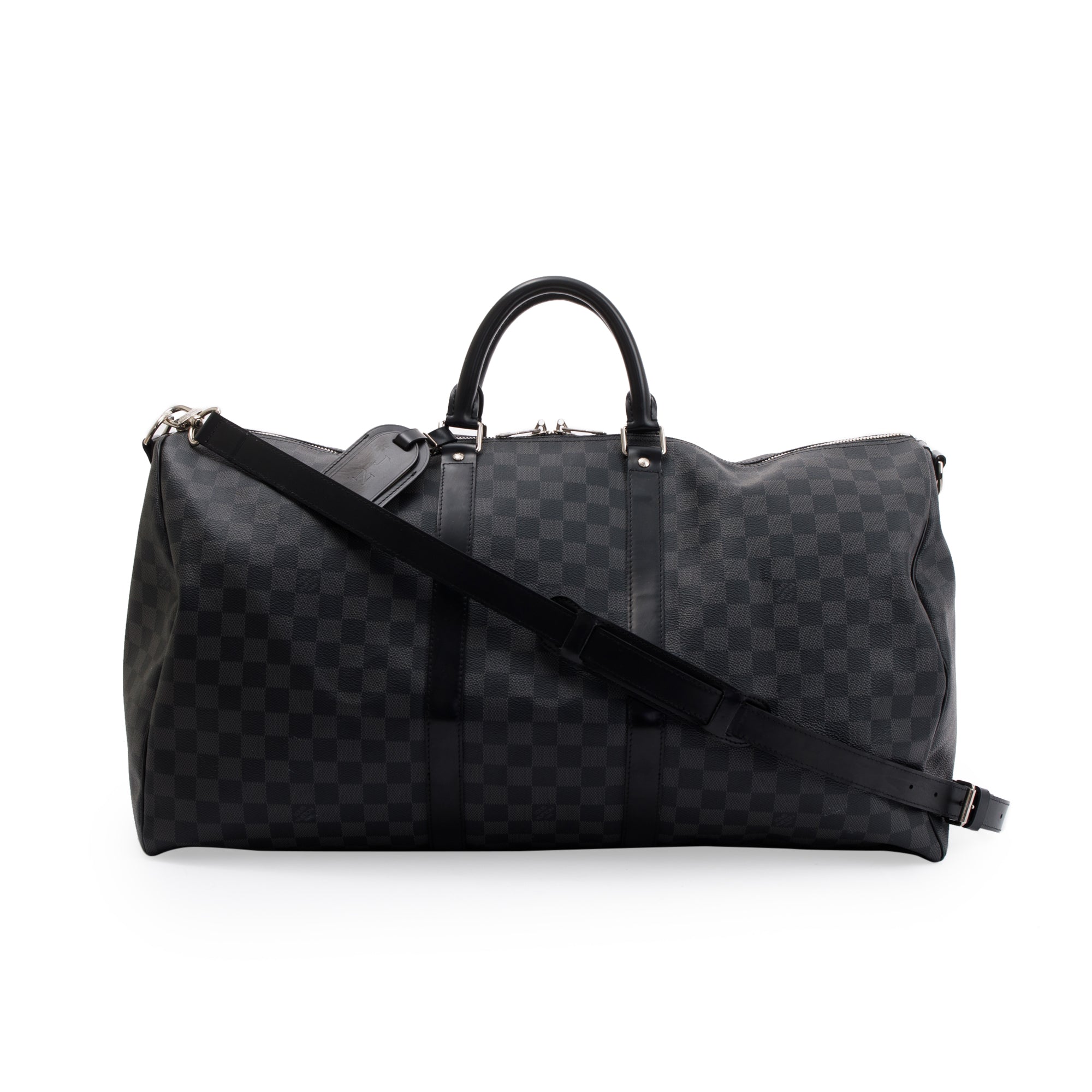 Louis Vuitton Damier Graphite Keepall Bandouliere 55 w/ Strap