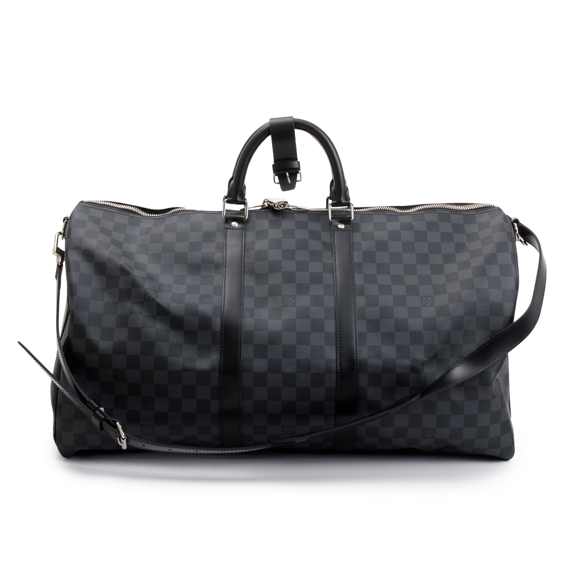 Louis Vuitton Damier Graphite Keepall Bandouliere 55 w/ Strap