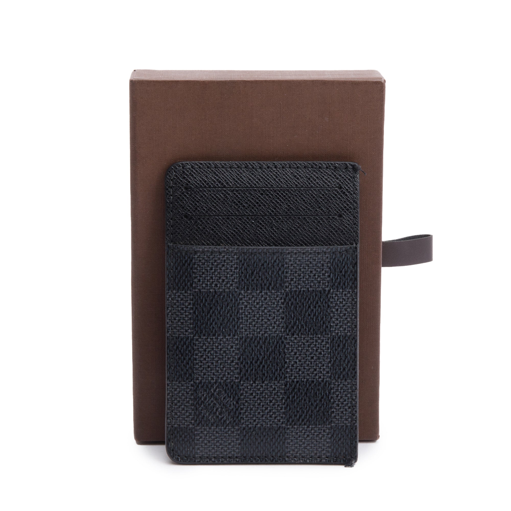 Louis Vuitton Damier Graphite Neo Porte-Cartes Card Holder w/ Box