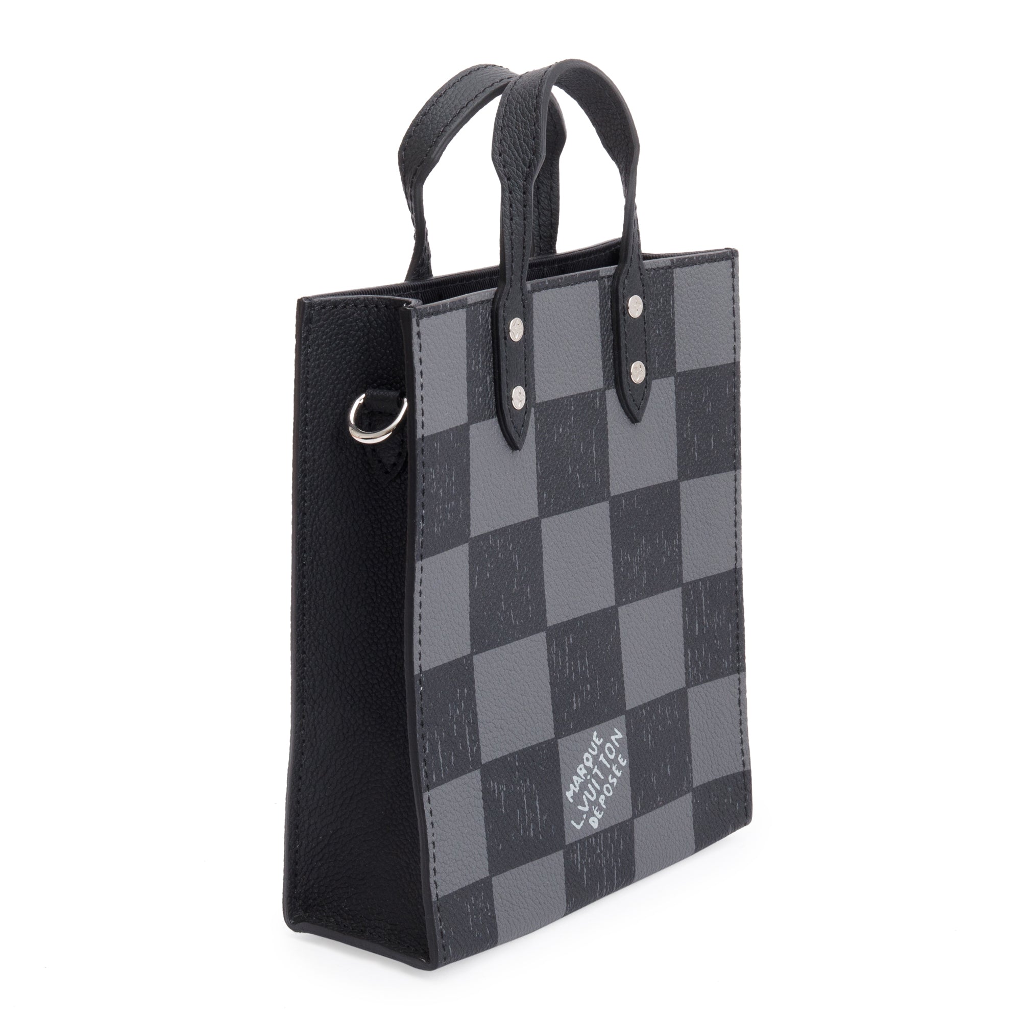Louis Vuitton Damier Graphite Sac Plat XS w/ Strap