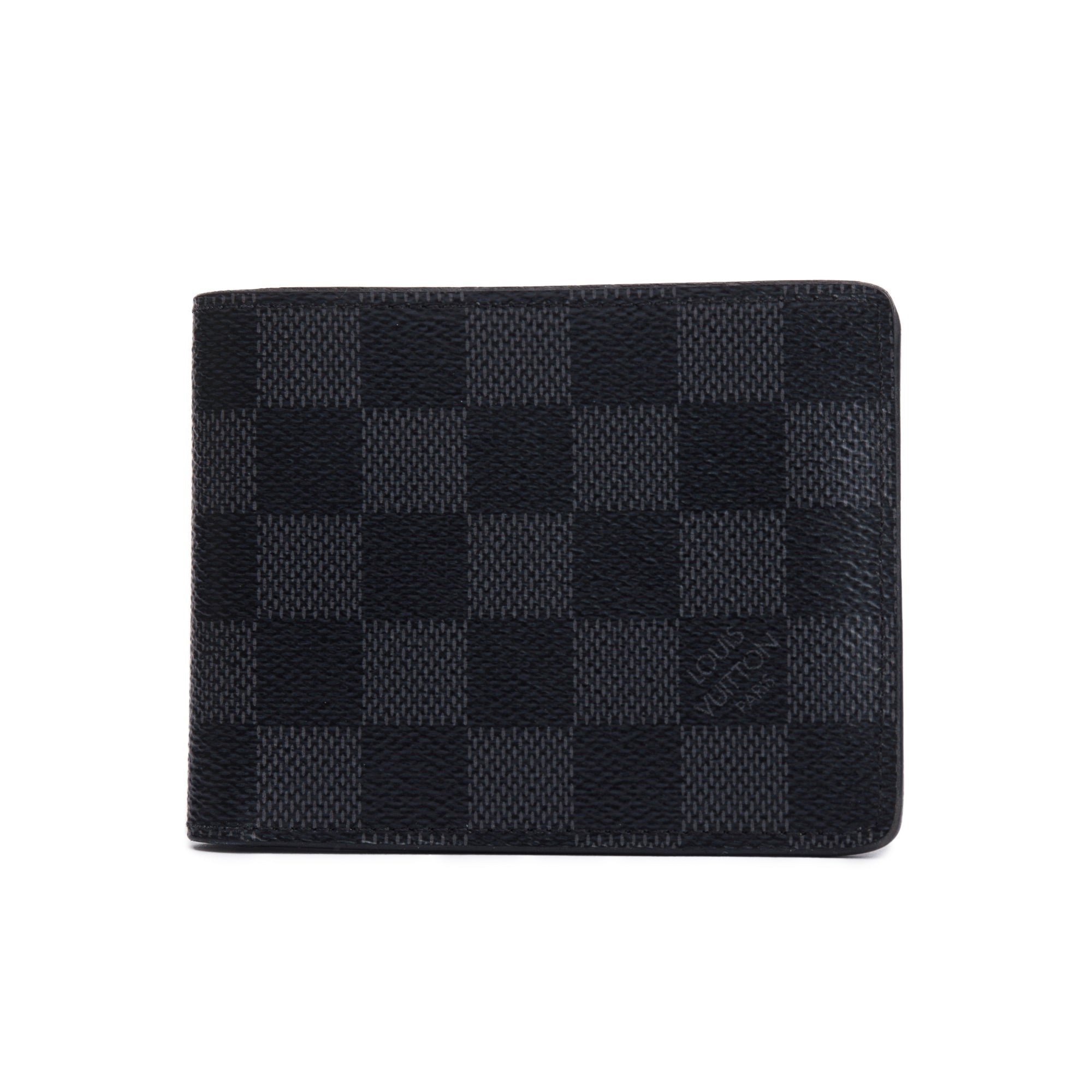 Louis Vuitton Damier Graphite Slender Wallet w/ Box