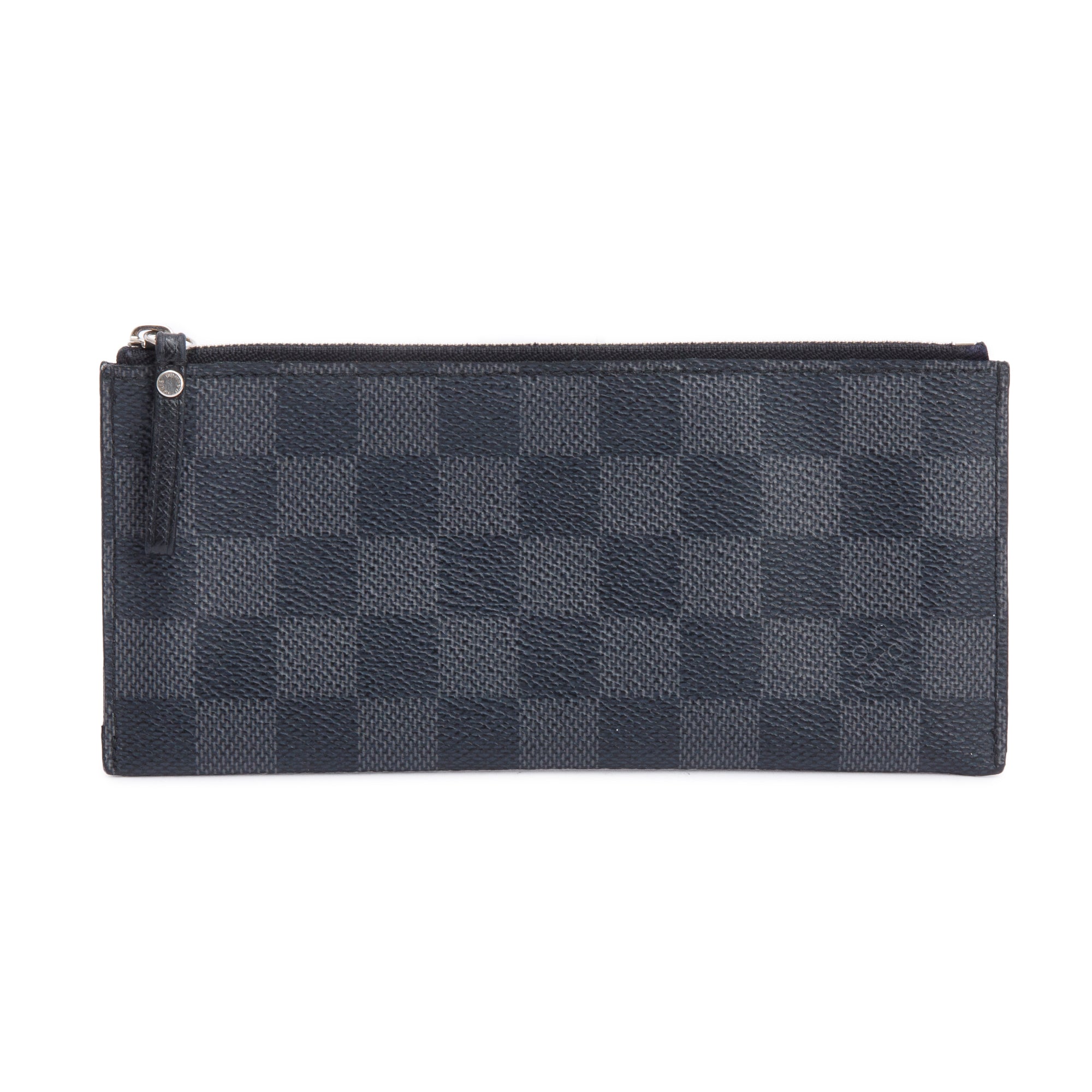 Louis Vuitton Damier Graphite Zip Pouch Long Wallet Insert