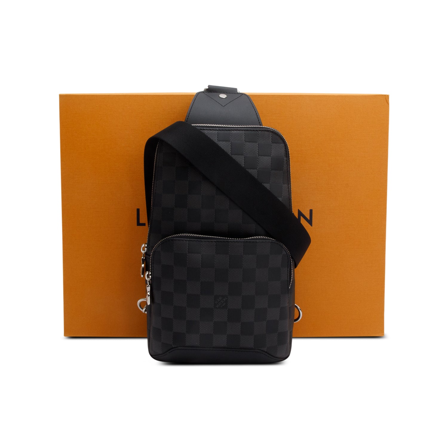 Louis Vuitton Damier Infini Avenue Sling Bag w/ Box