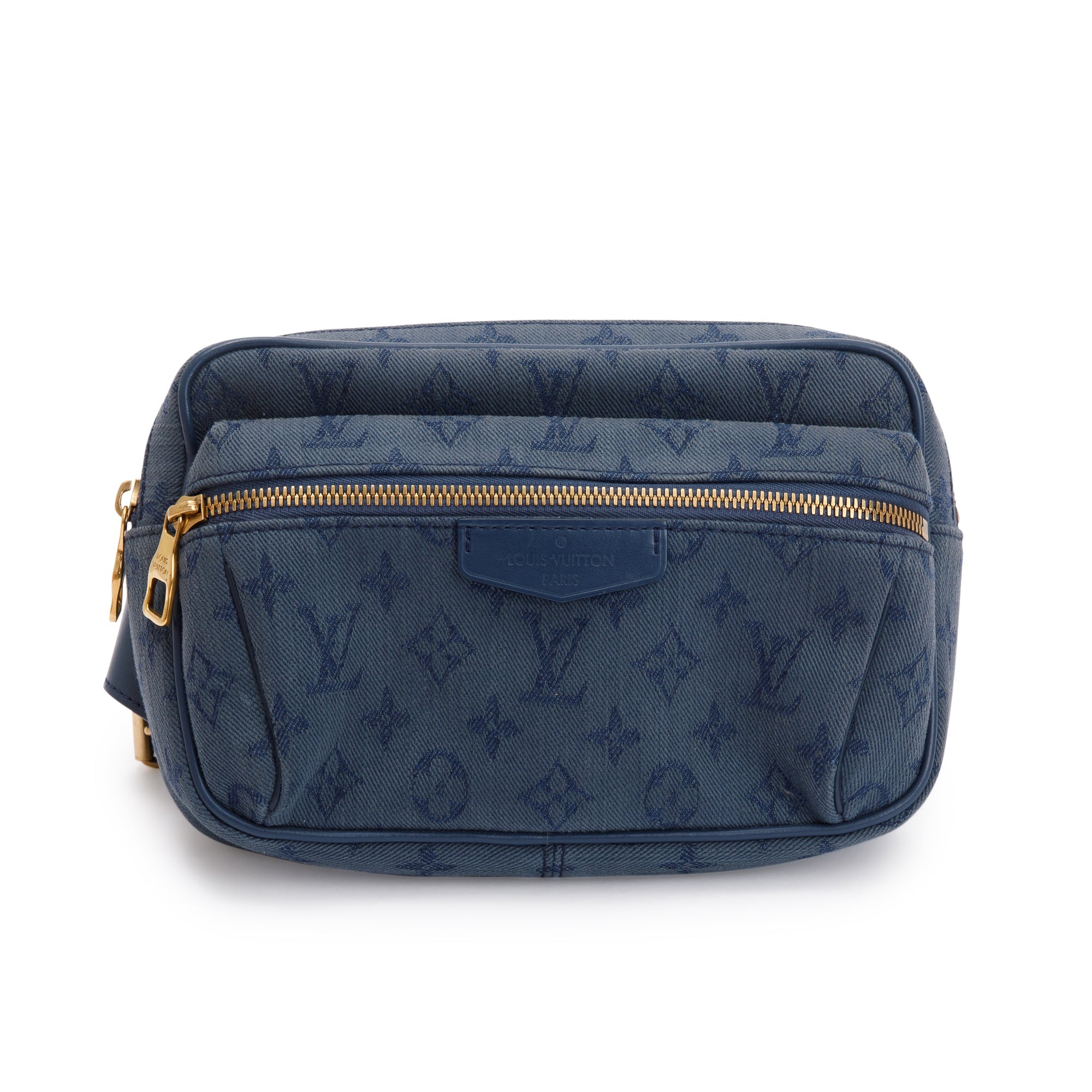 Louis Vuitton Denim Monogram Outdoor Bumbag w/ Box