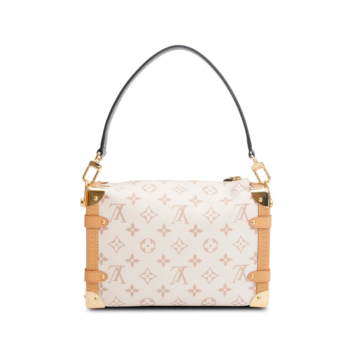 Louis Vuitton Dune Monogram Side Trunk MM w/ Strap & Box