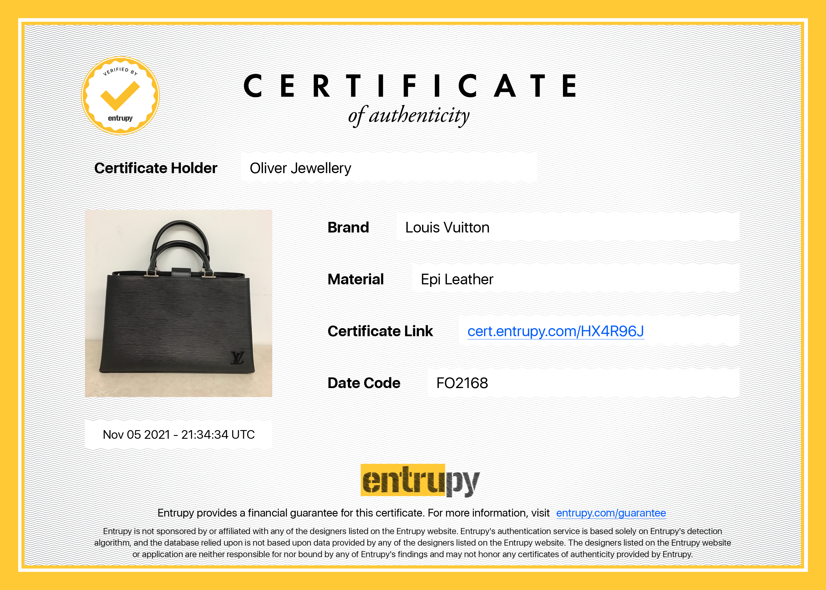 Louis Vuitton Epi Kleber MM