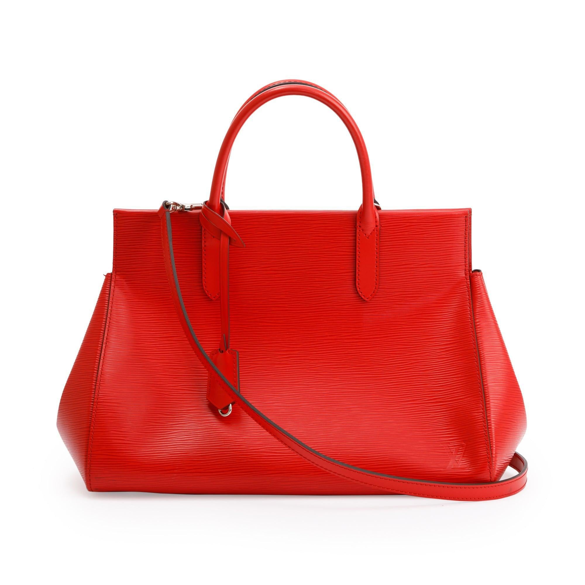 Louis Vuitton Epi Marly MM w/ Strap