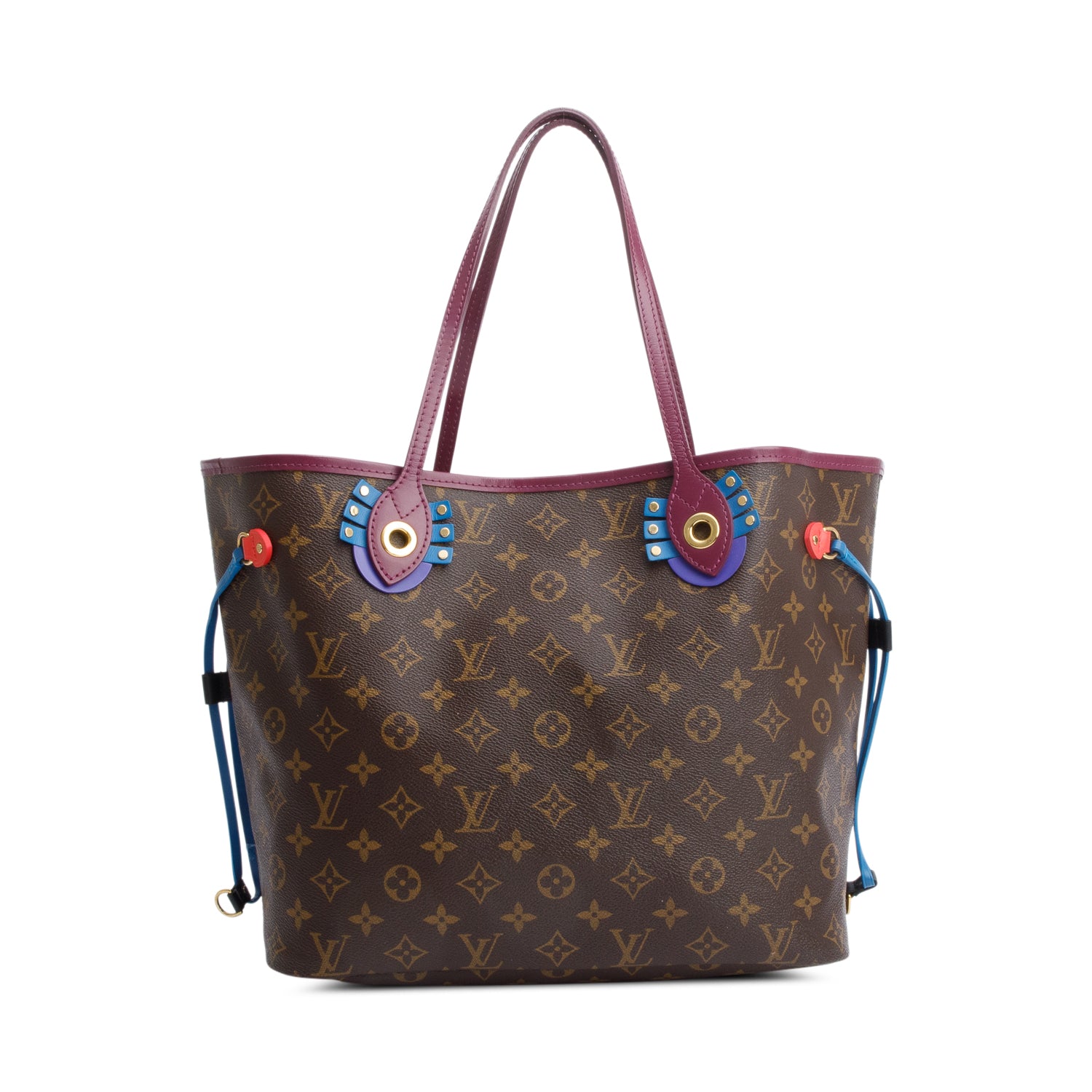 Louis Vuitton Flamingo Monogram Totem Neverfull MM w/ Pouch