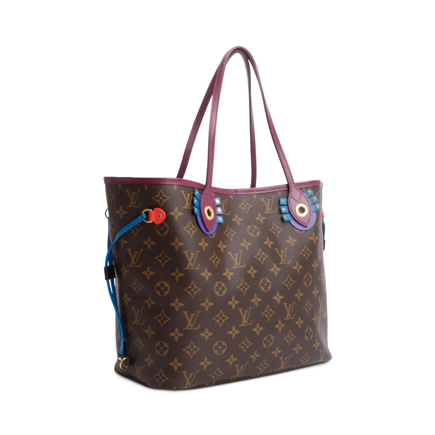 Louis Vuitton Flamingo Monogram Totem Neverfull MM w/ Pouch