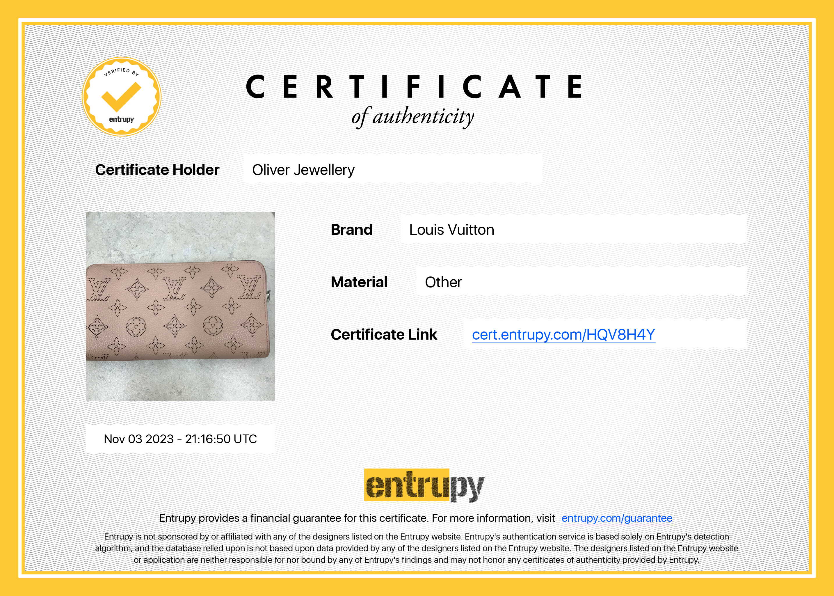 Louis Vuitton Galet Monogram Mahina Zippy Wallet