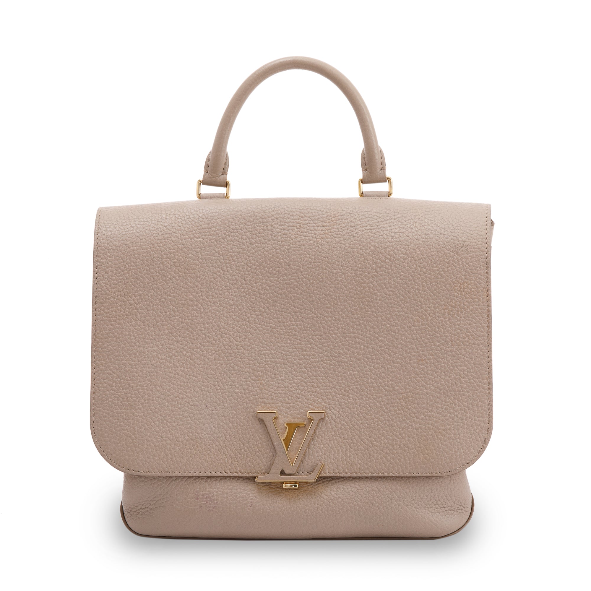 Louis Vuitton Galet Taurillon Leather Volta Bag w/ Strap