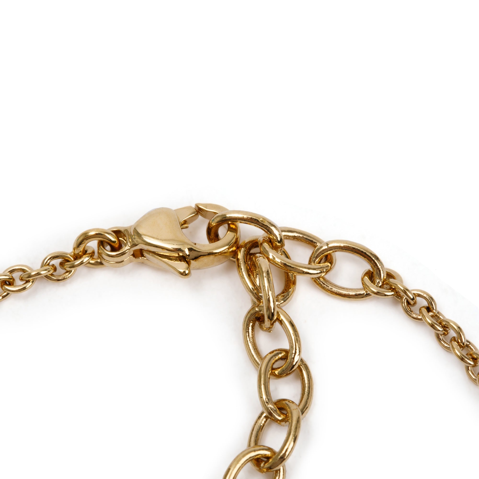 Louis Vuitton Gold Plated Flower Full Station Bracelet